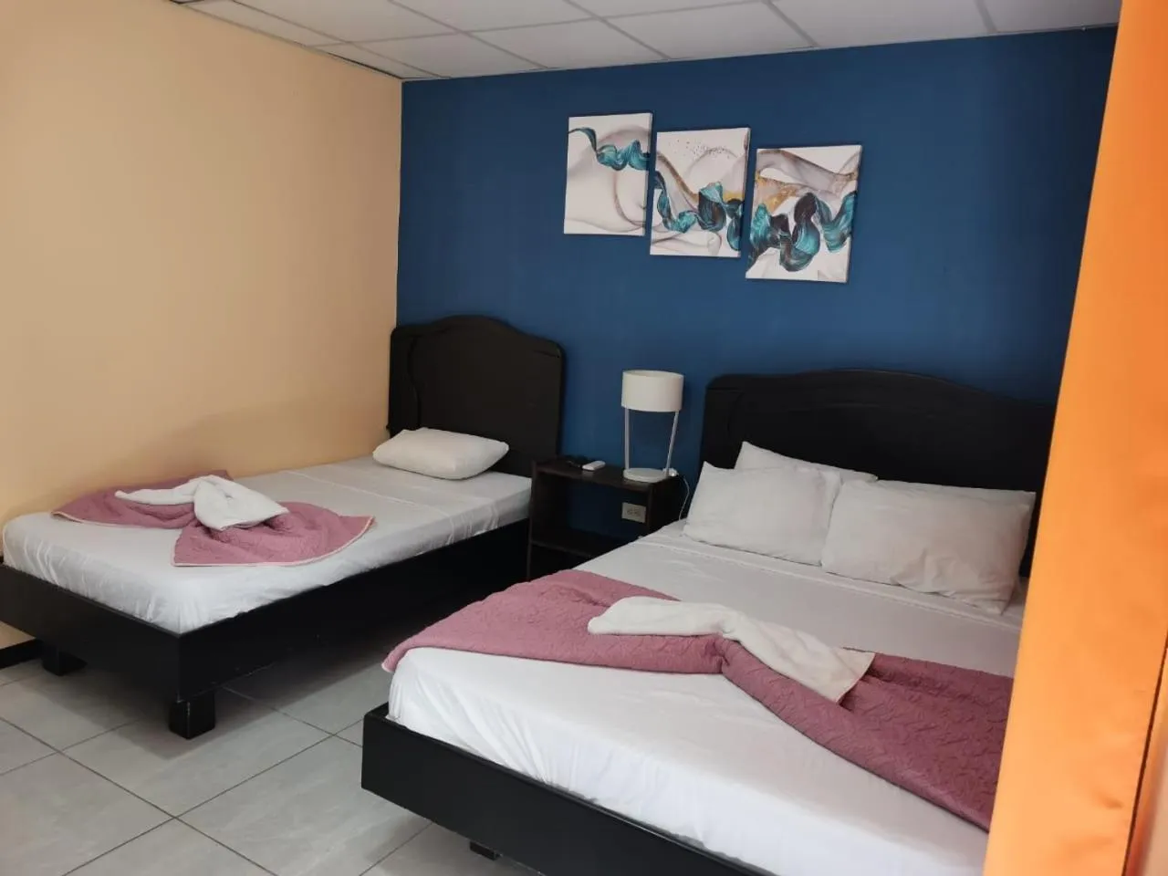 Bed in Hotel Palmera Real Hot Springs