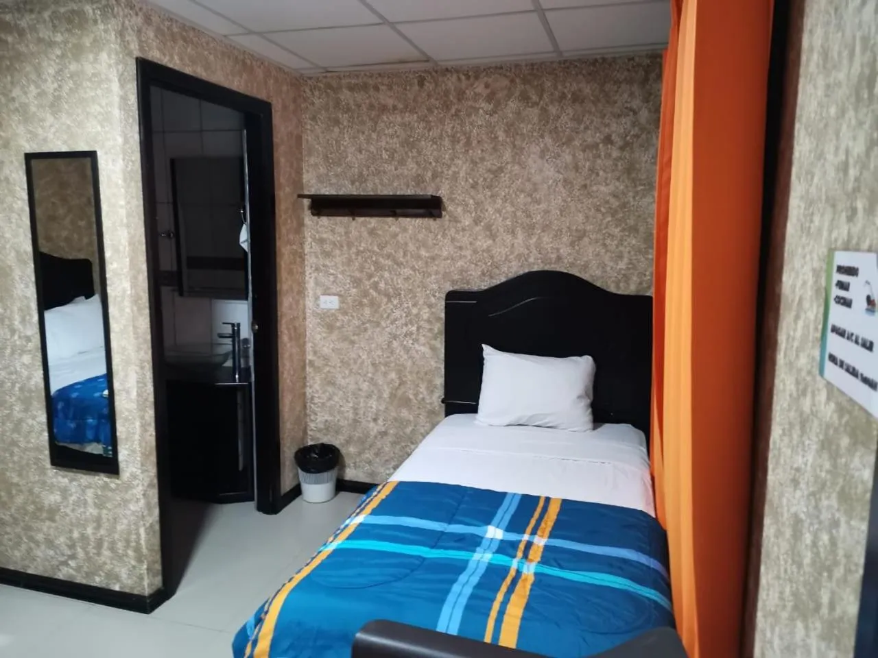 Bed in Hotel Palmera Real Hot Springs