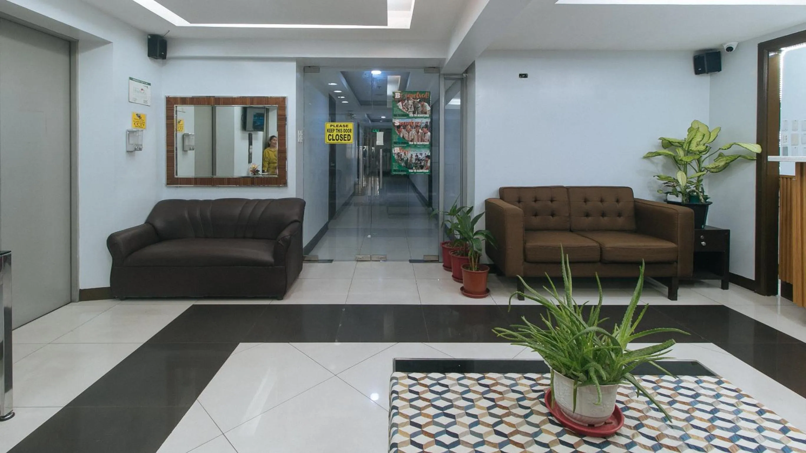 Lobby or reception in RedDoorz at BP International Powerhouse Inc near SM Manila