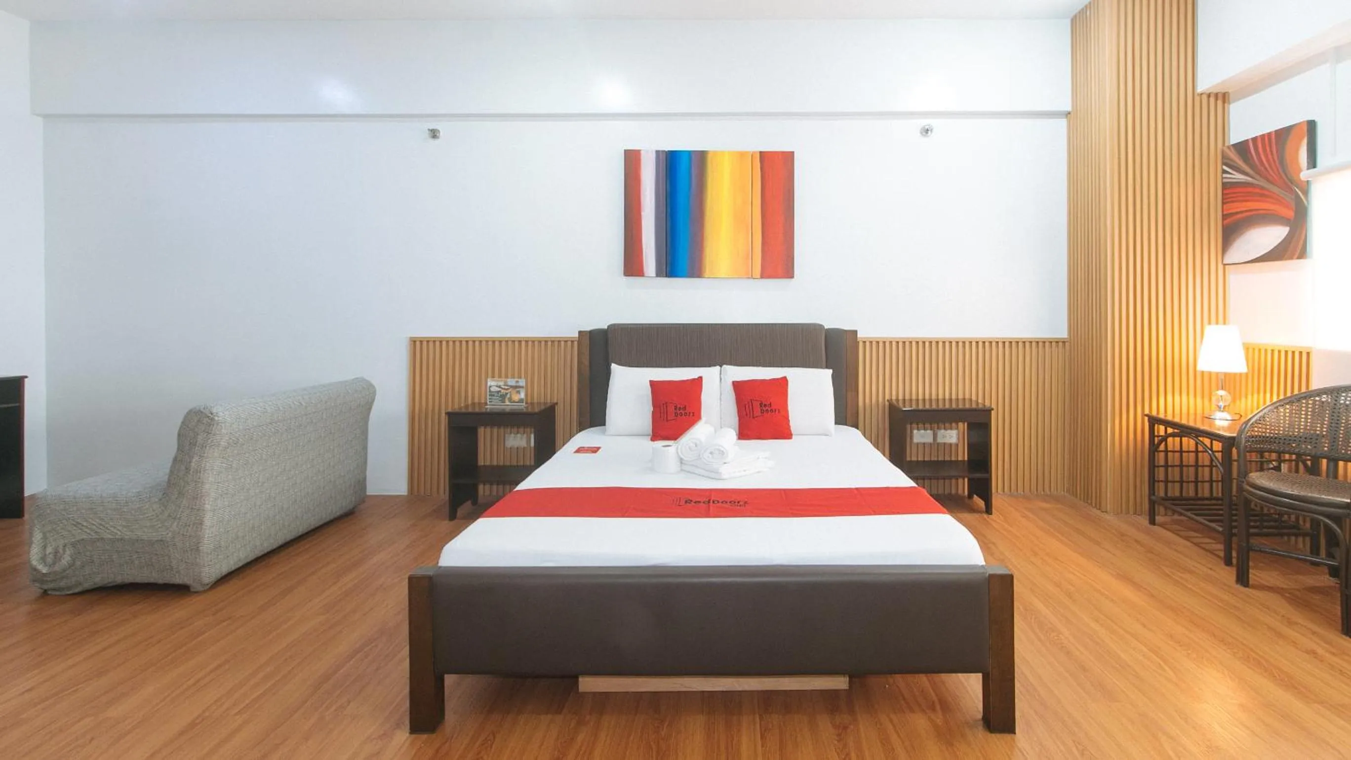 Bed in RedDoorz at BP International Powerhouse Inc near SM Manila