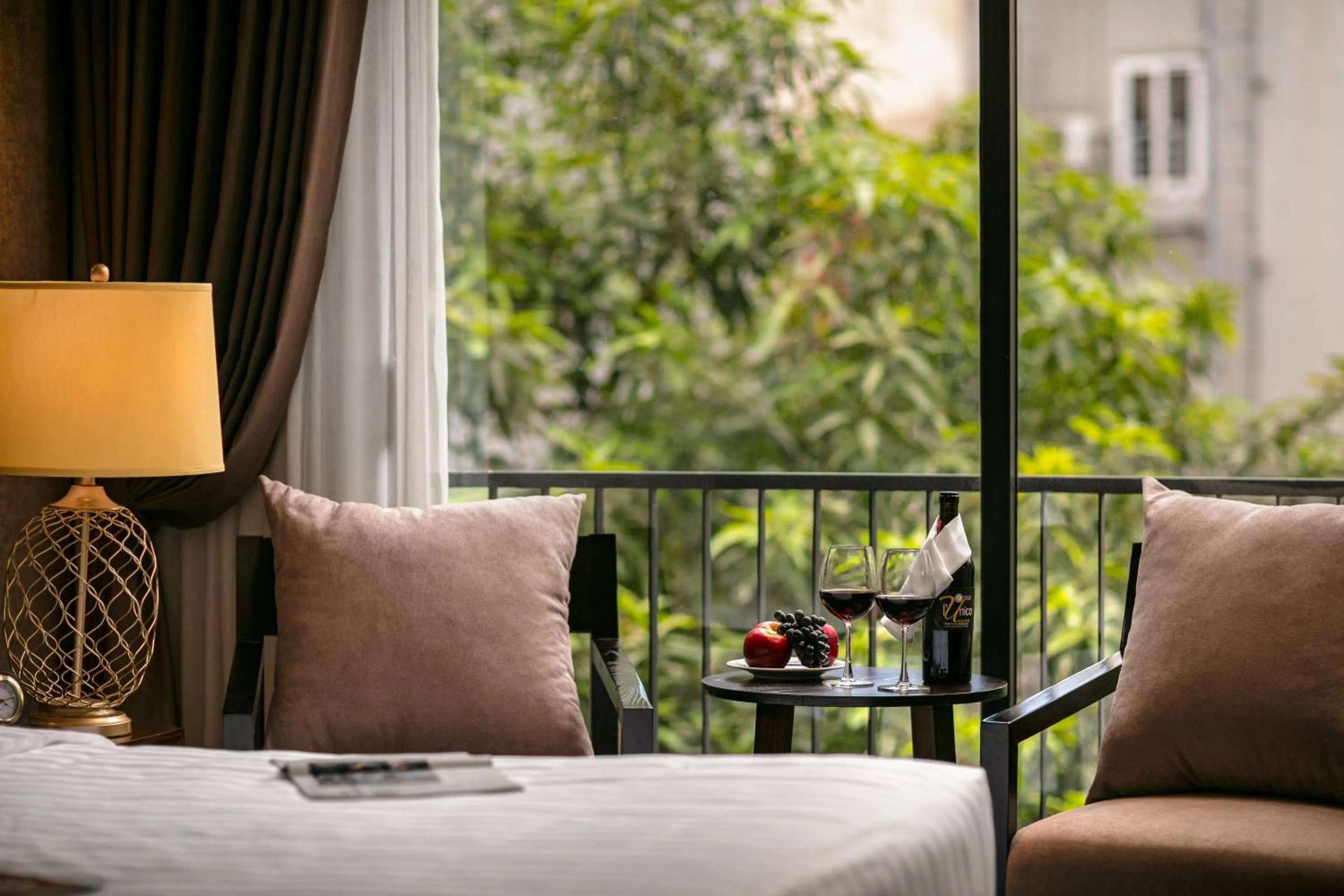 Alcoholic drinks in Ping Diamond Hotel Hanoi