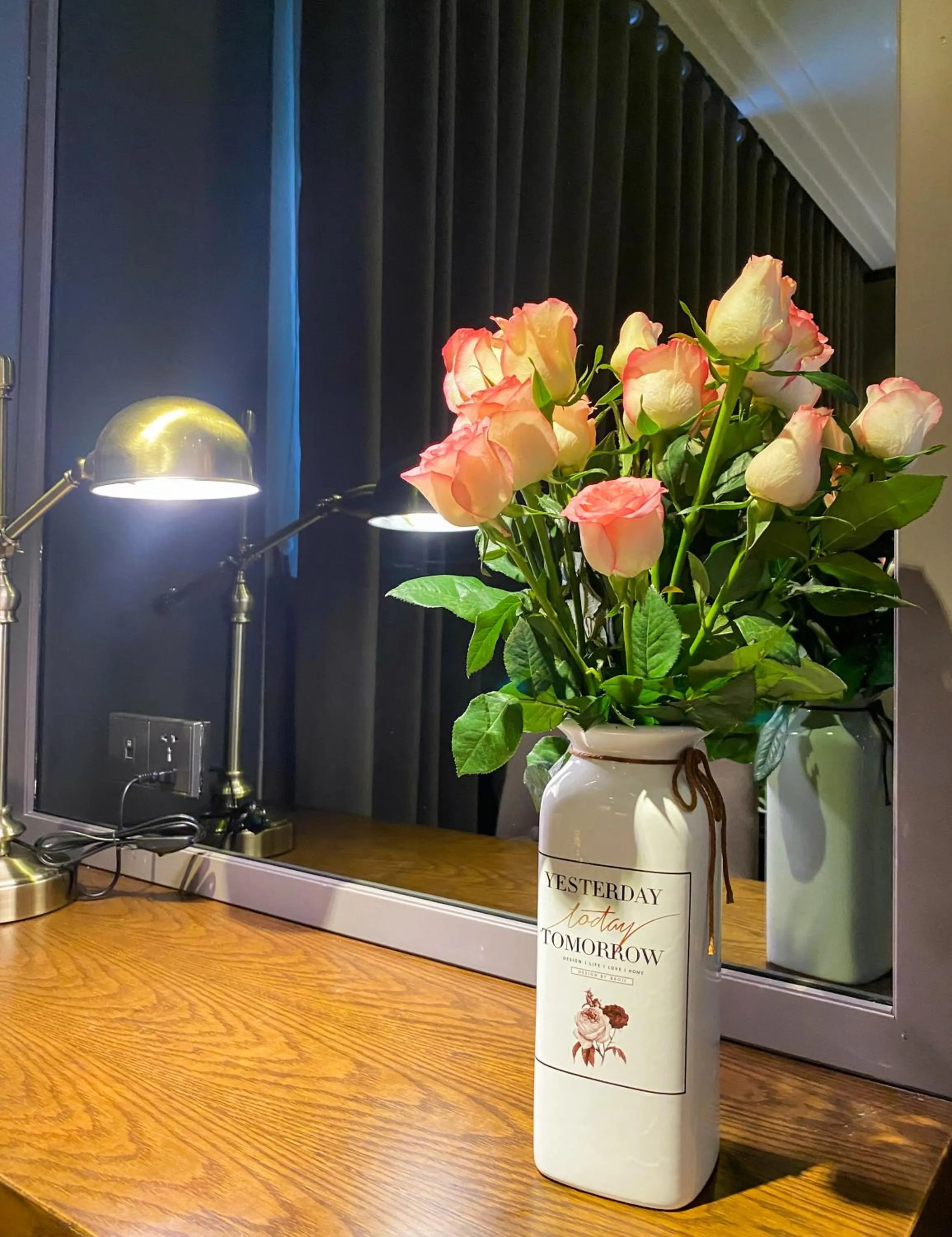 Decorative detail in Ping Diamond Hotel Hanoi