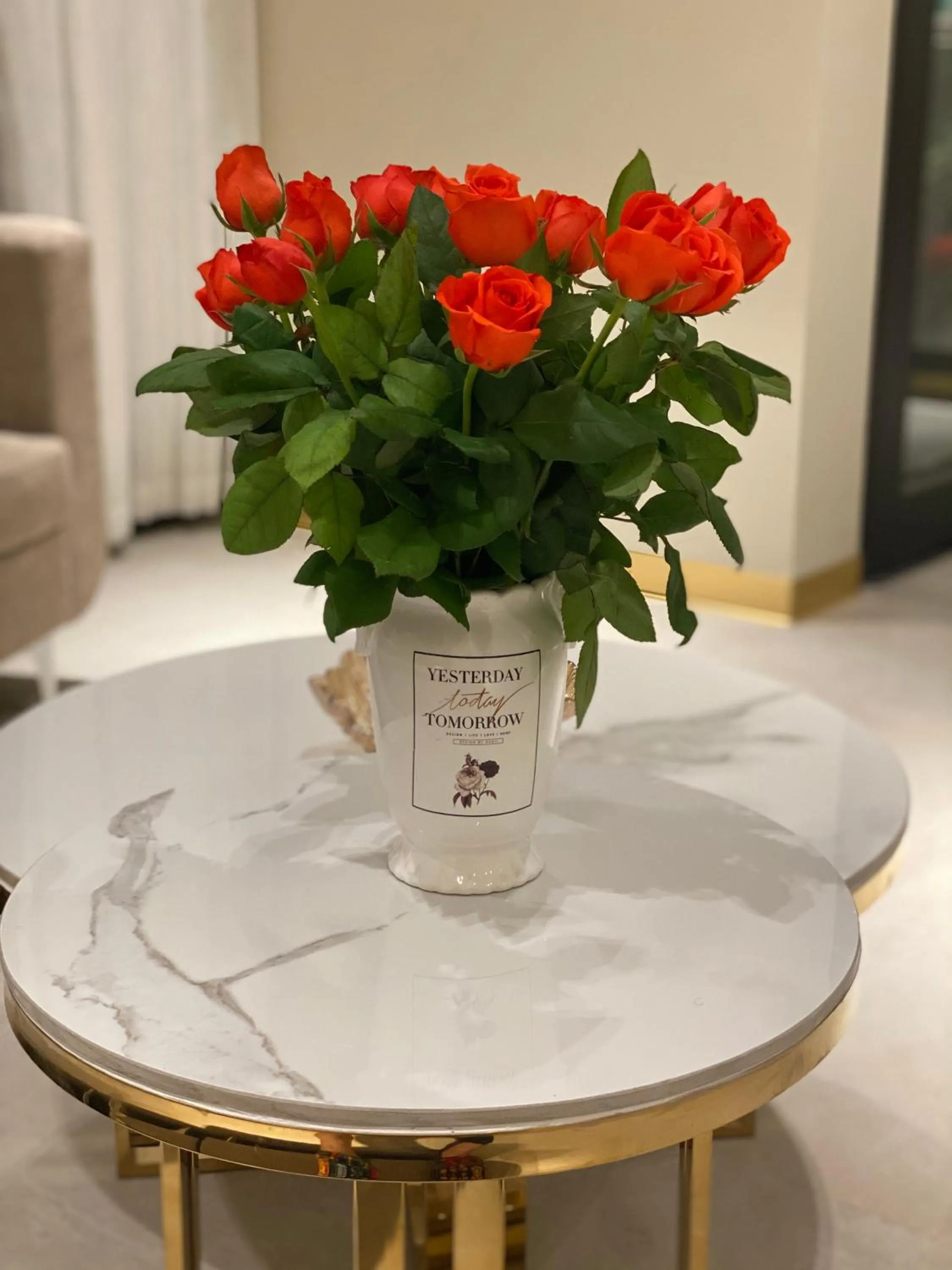 Living room in Ping Diamond Hotel Hanoi