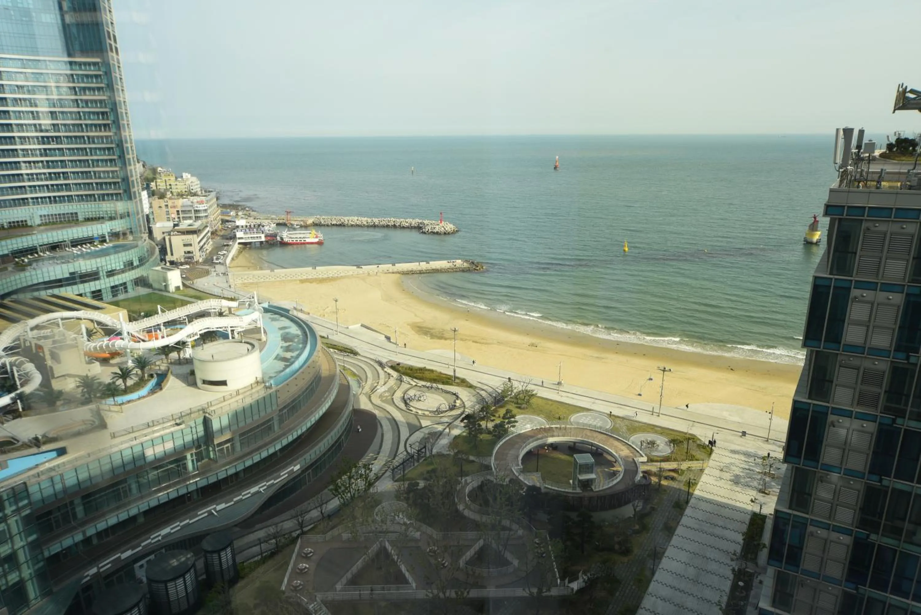 Property building in Haeundae Central Hotel