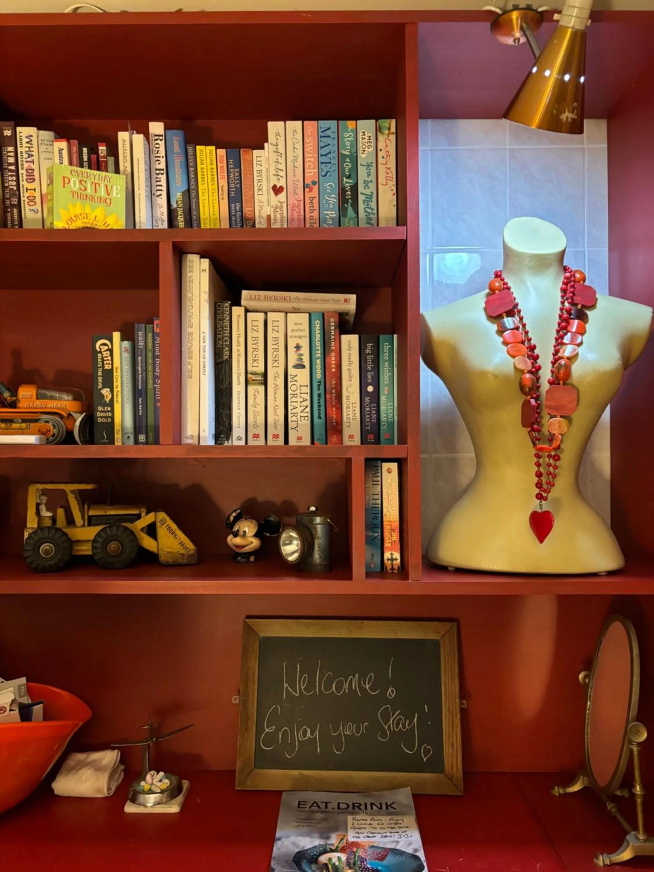 Text overlay in The Studio