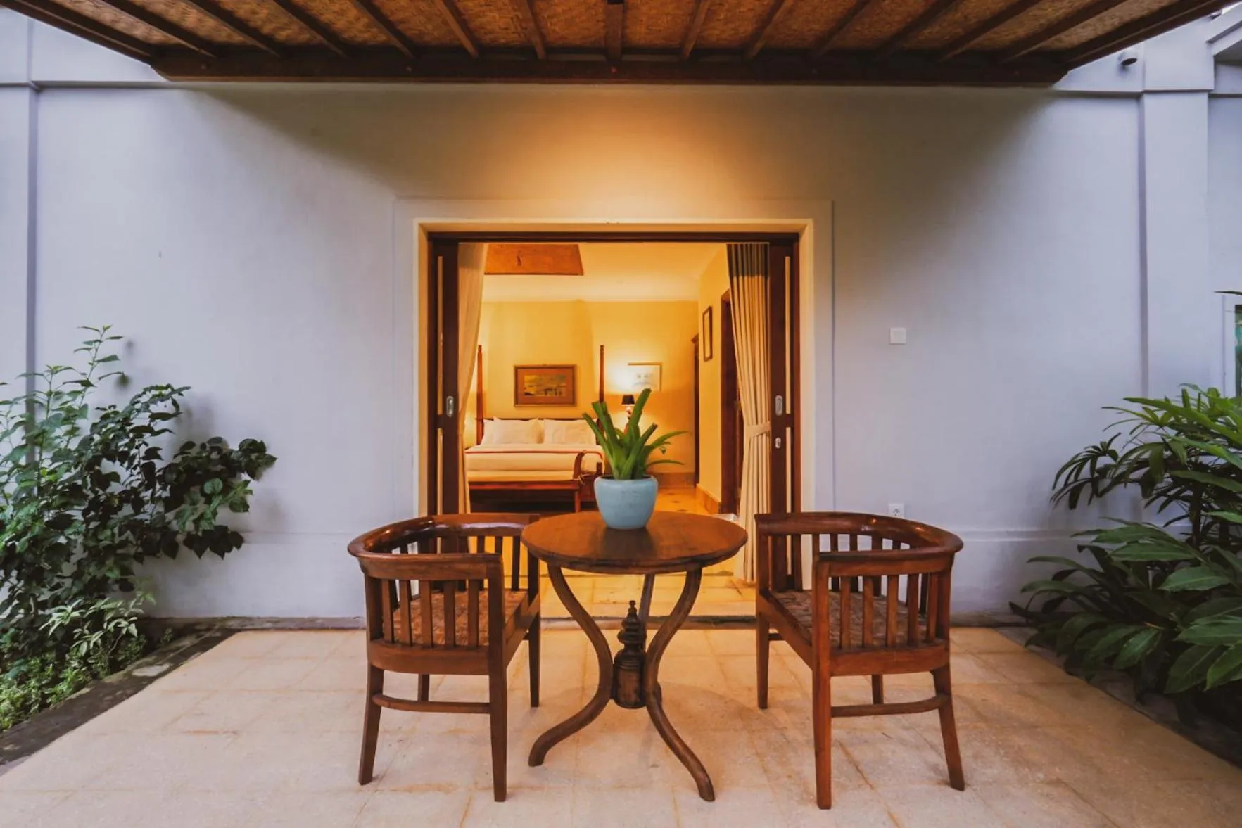 Living room in Bebek Cottages Sanur