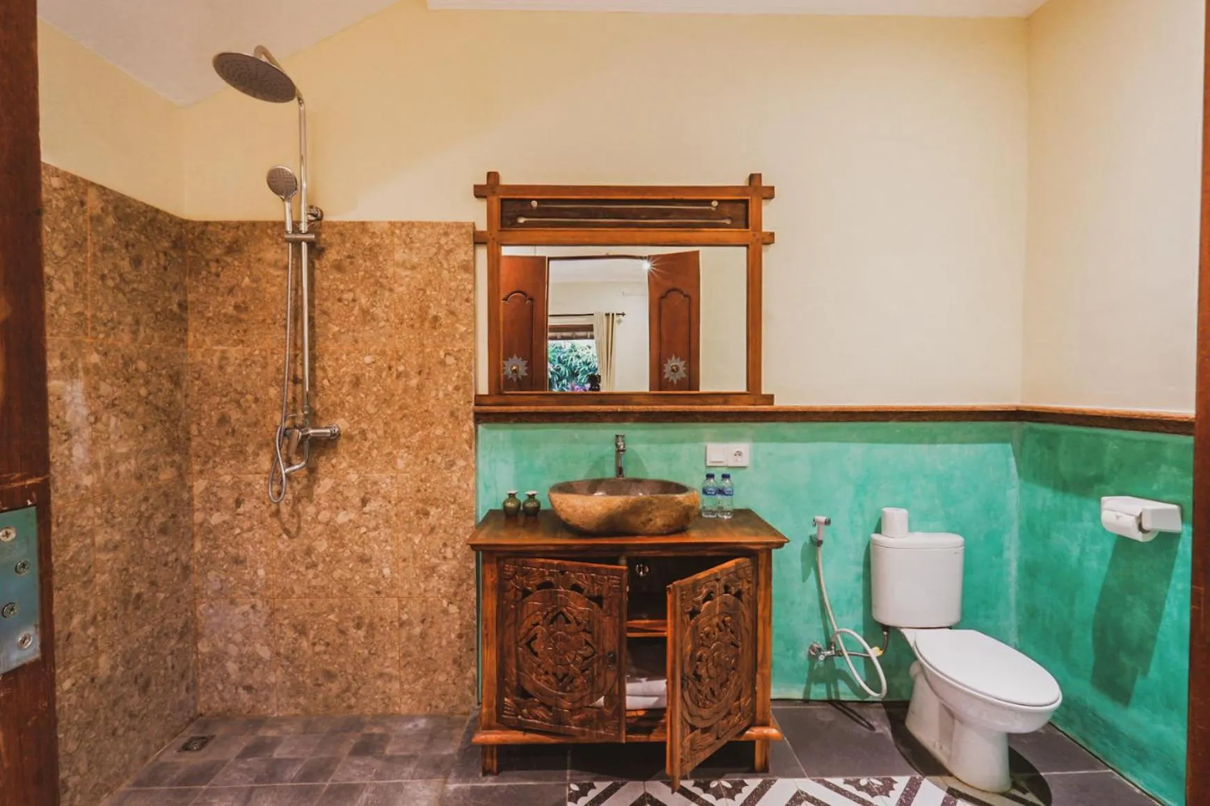 Bathroom in Bebek Cottages Sanur