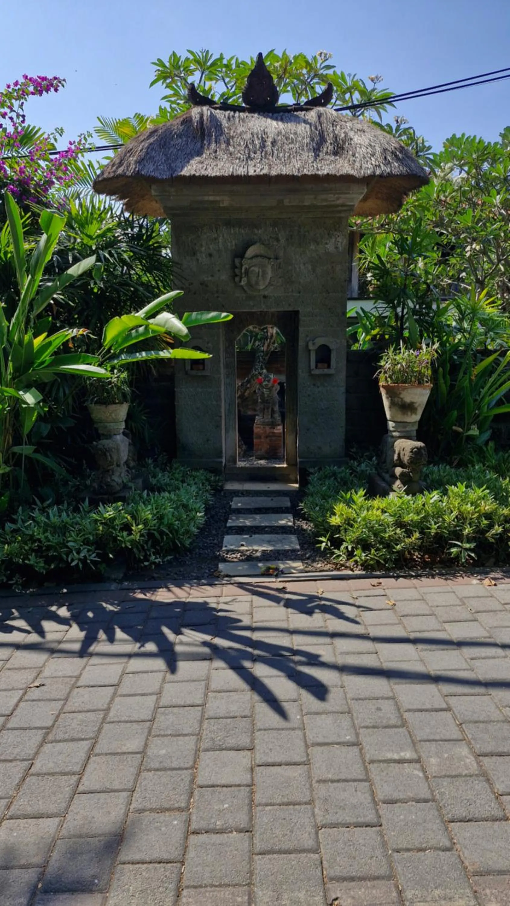 Natural landscape in Bebek Cottages Sanur