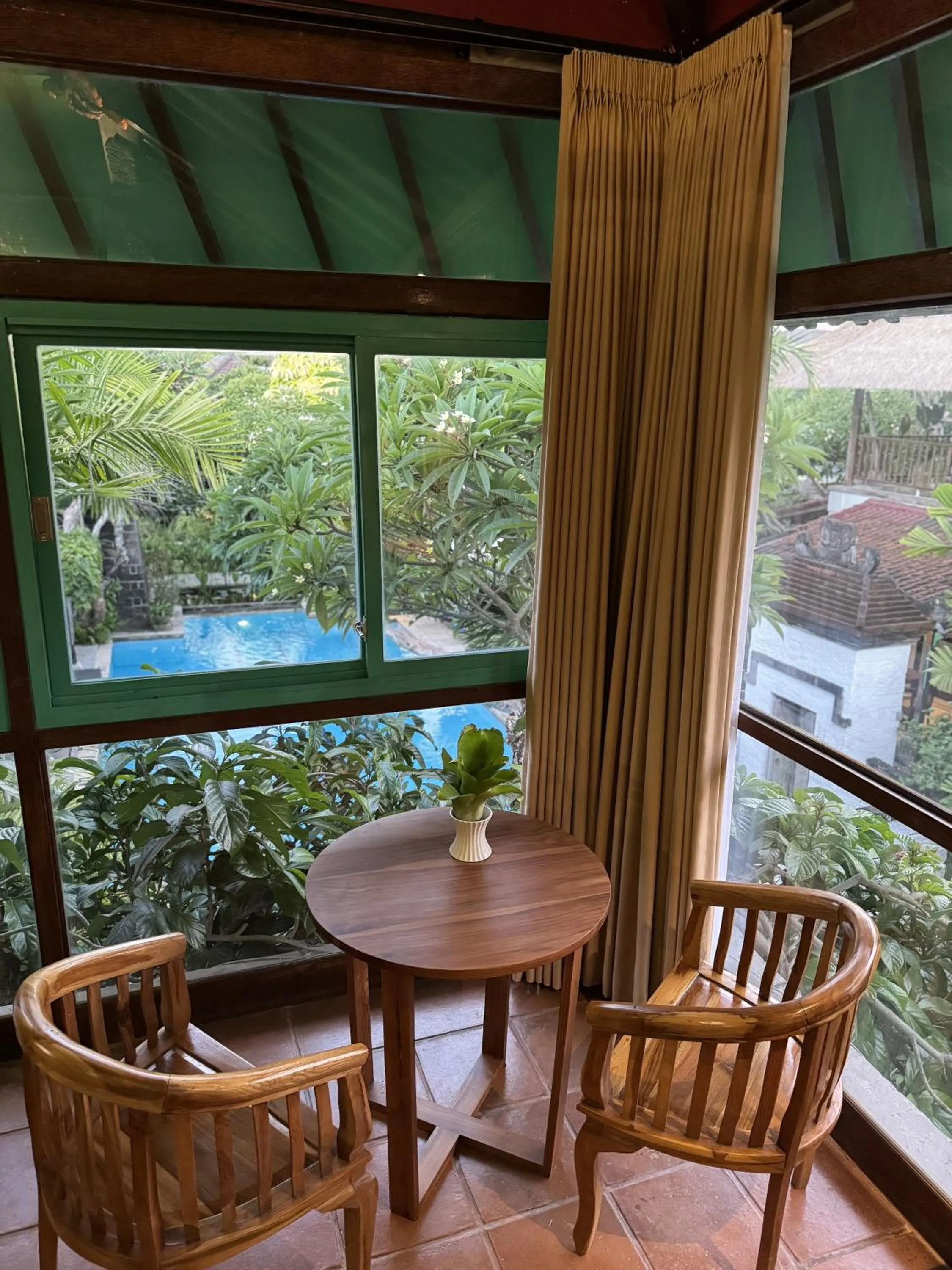Bed in Bebek Cottages Sanur