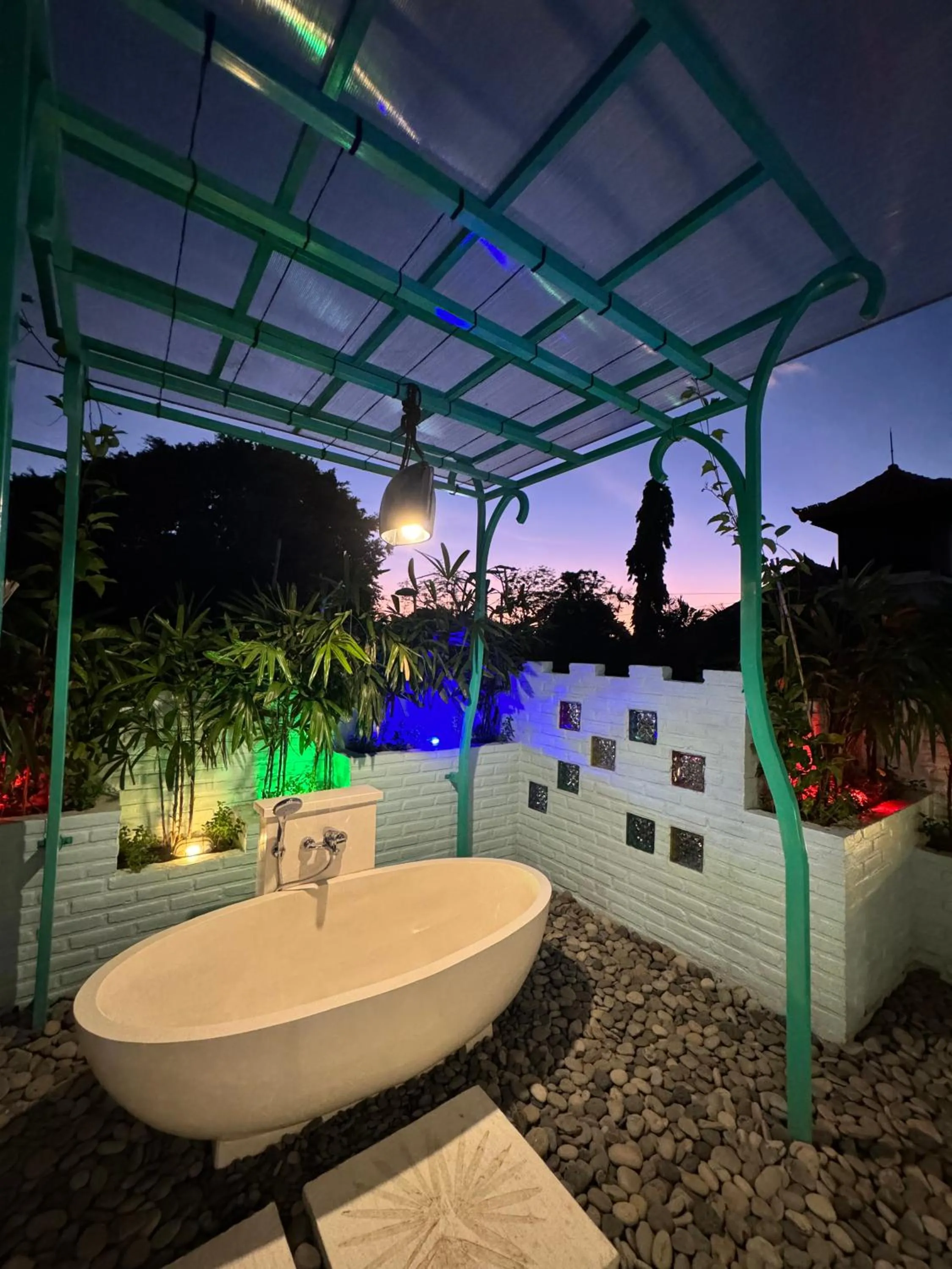 Patio in Bebek Cottages Sanur