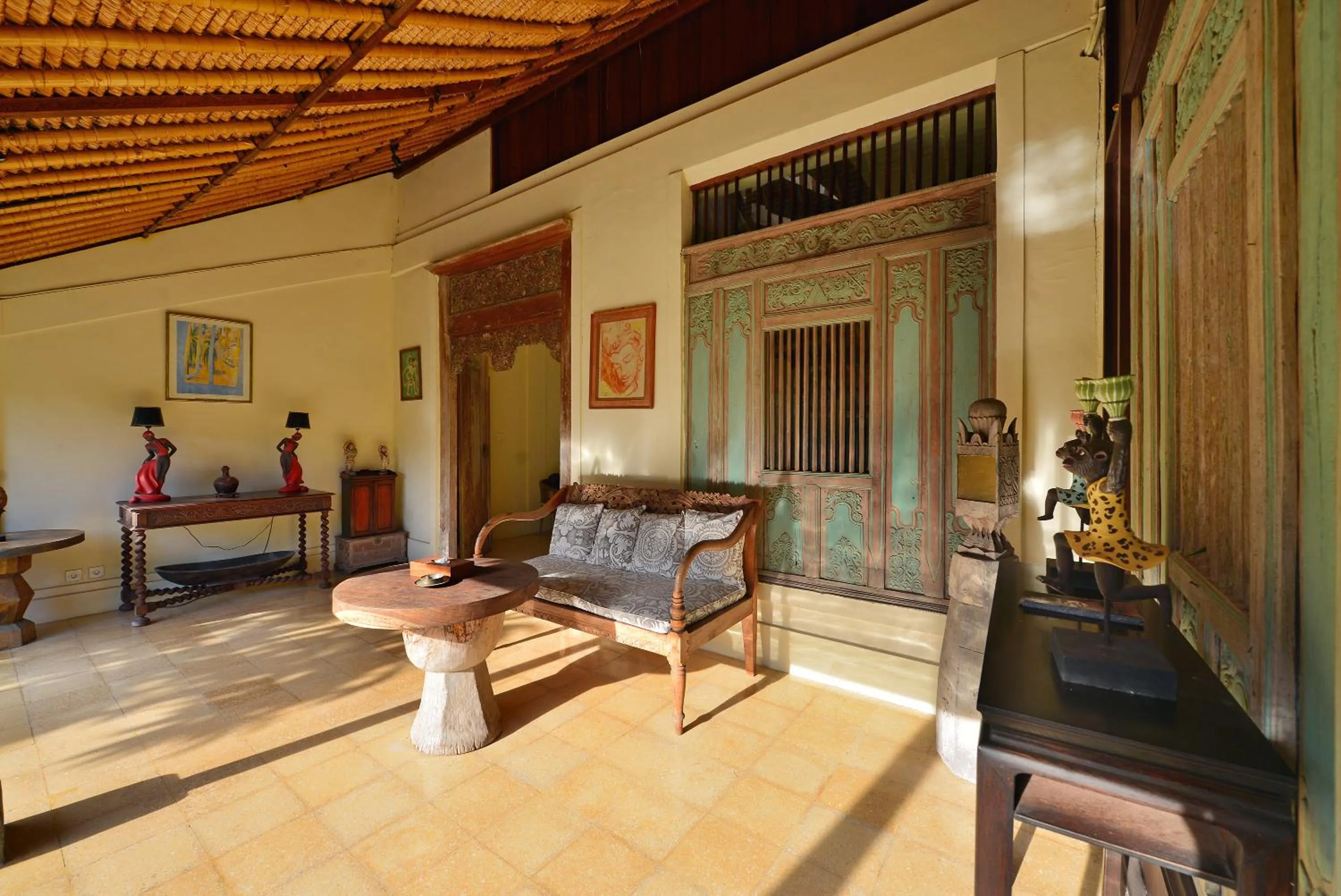 Patio in Bebek Cottages Sanur