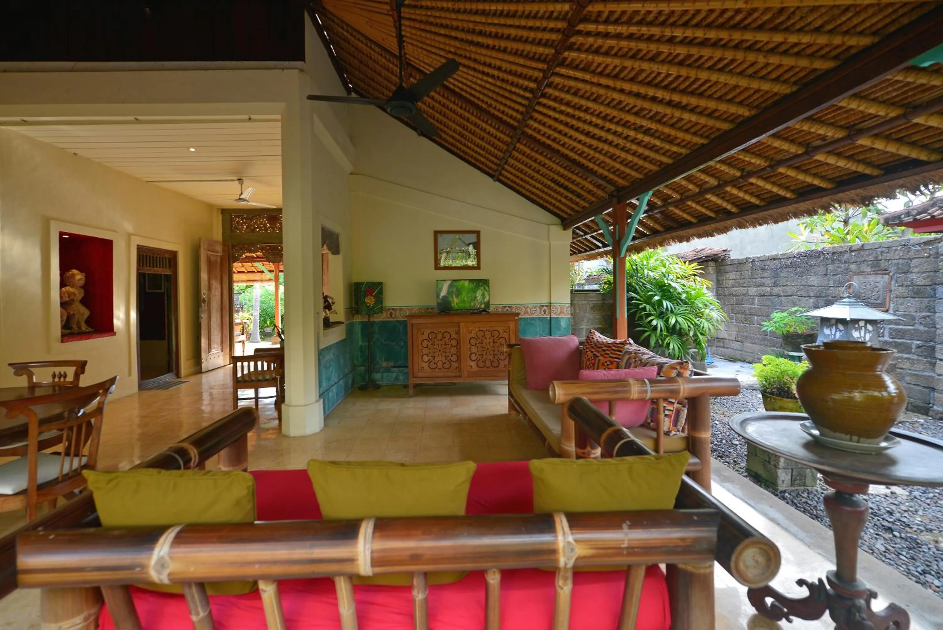 Living room in Bebek Cottages Sanur