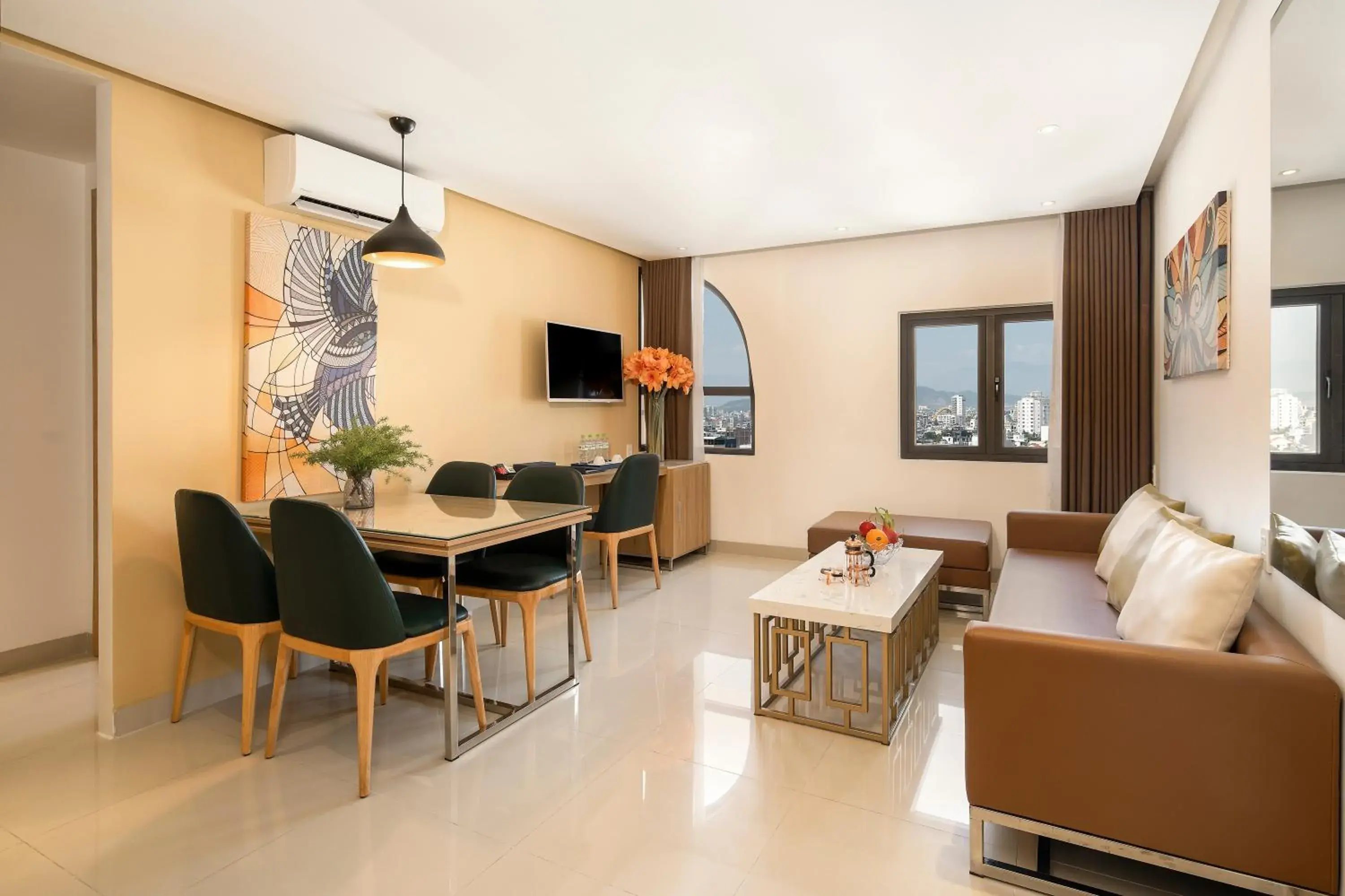 One-Bedroom Apartment in Bella Merry Hotel and Apartment - 100M To The My Khe Beach One-Bedroom Apartment in Bella Merry Hotel and Apartment - 100M To The My Khe Beach