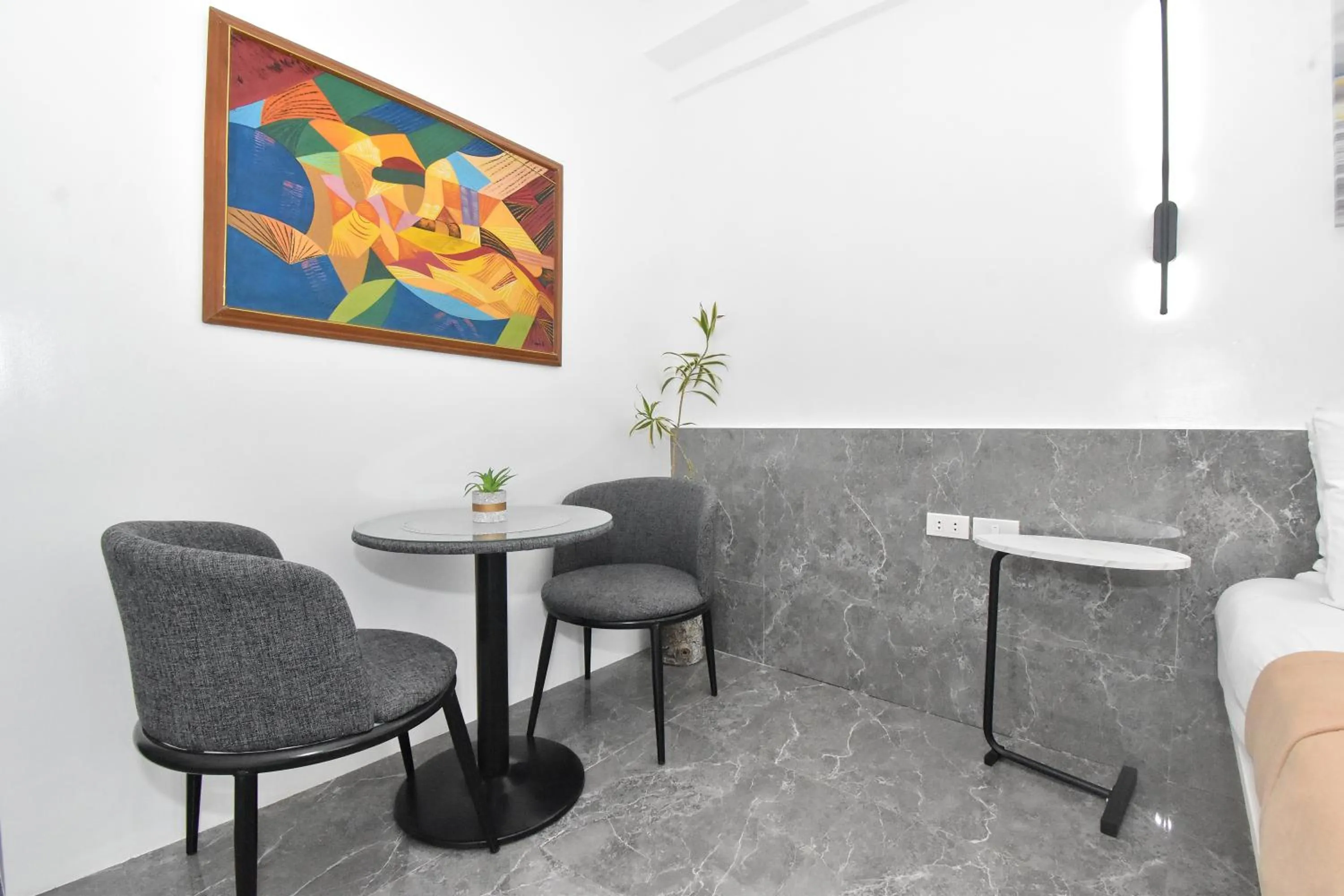 Seating area in Villa Sunset Boracay