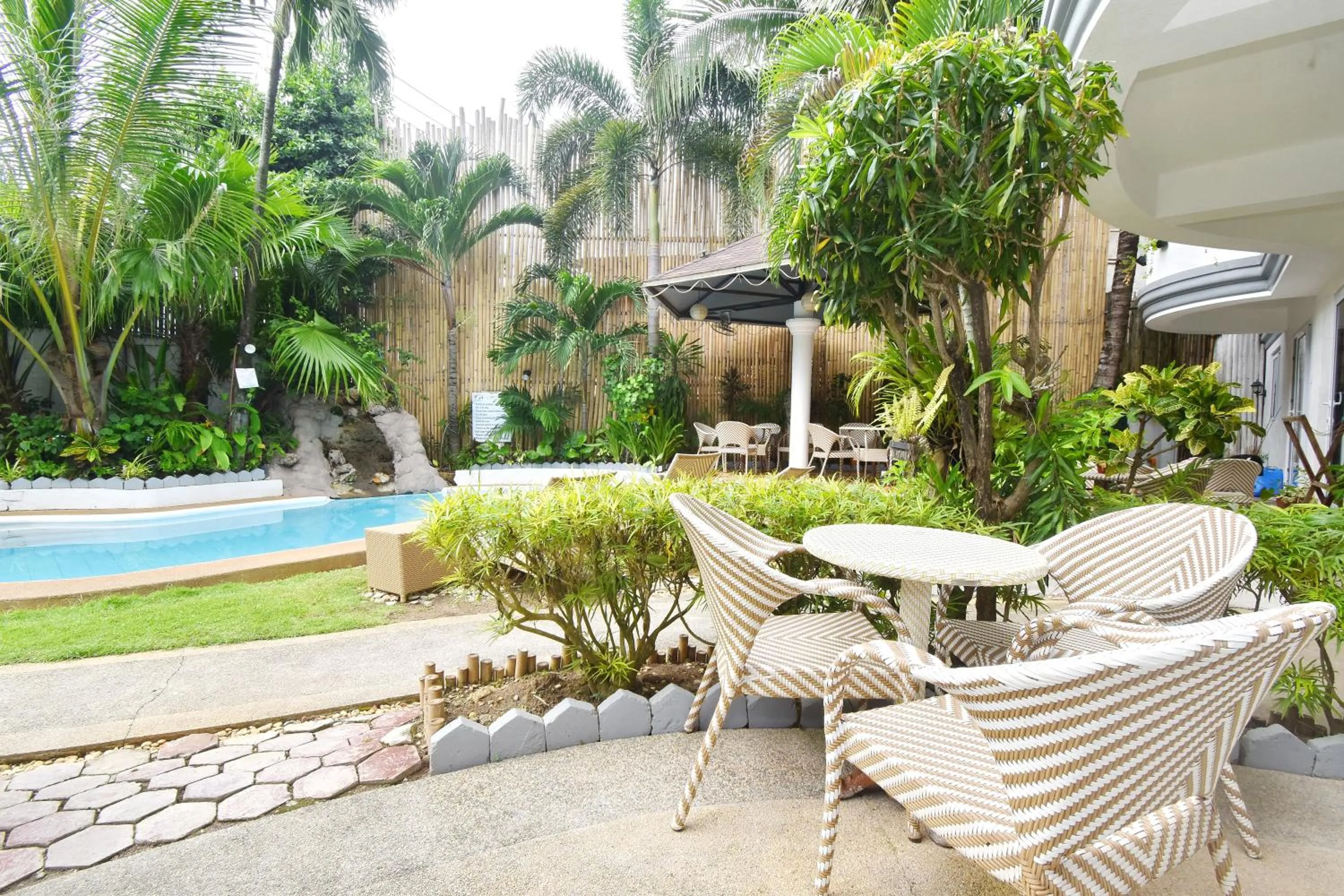 Garden in Villa Sunset Boracay