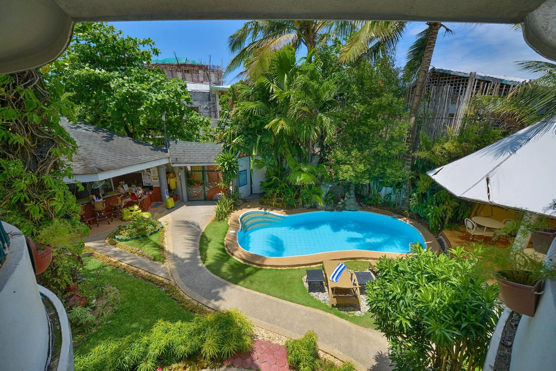 Balcony/Terrace in Villa Sunset Boracay