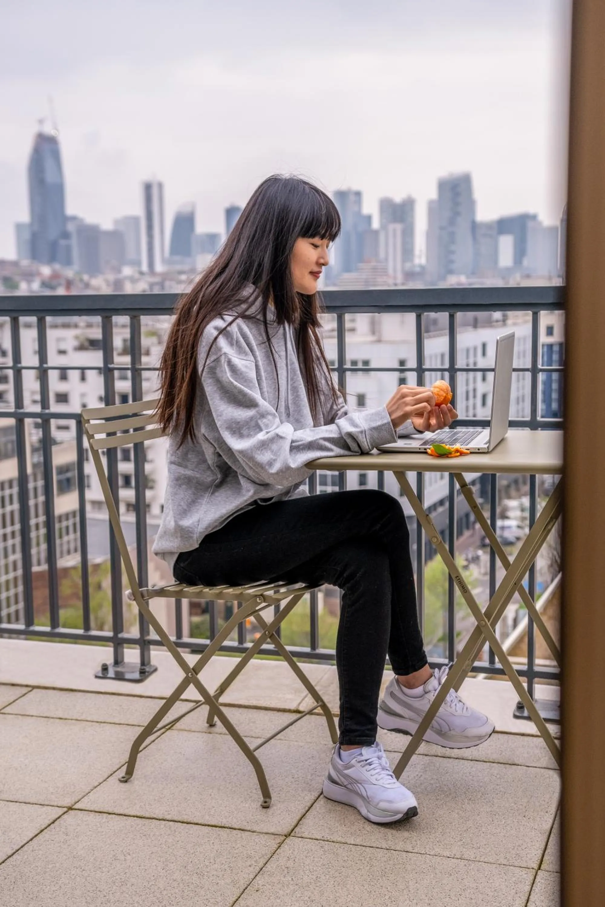 Balcony/Terrace in Aparthotel Adagio Paris Suresnes Longchamp