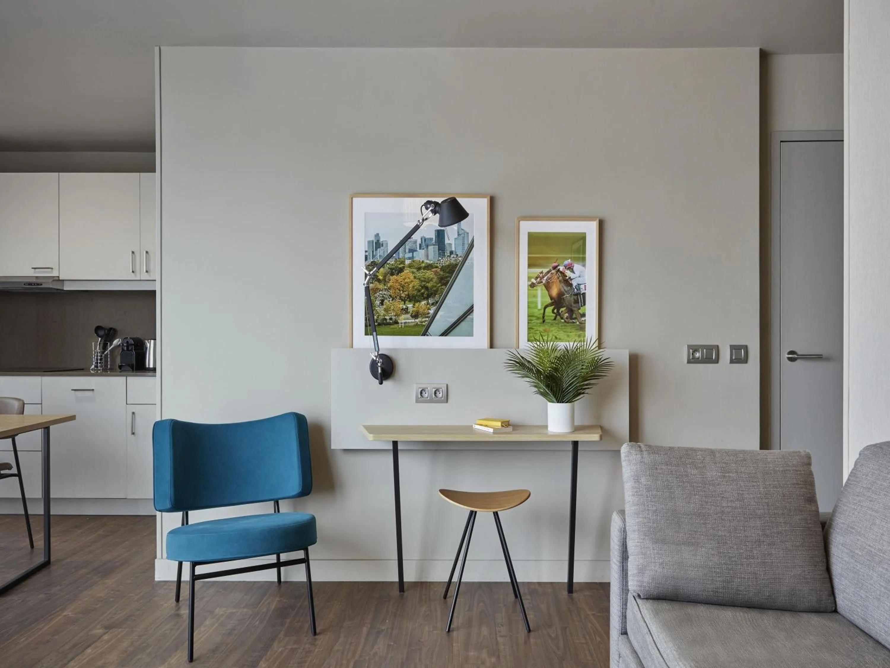 Bedroom in Aparthotel Adagio Paris Suresnes Longchamp