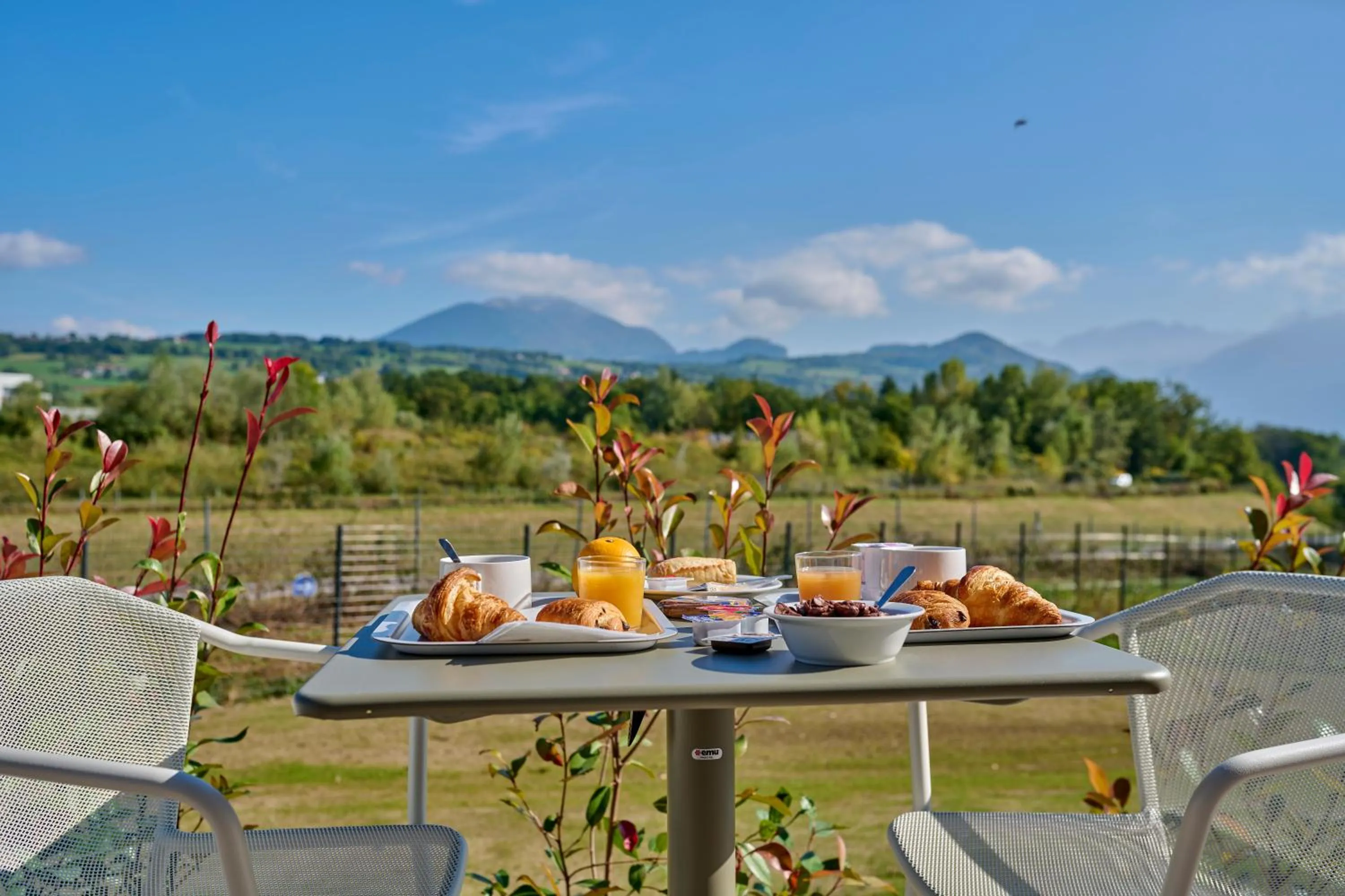 Patio in Ibis Budget Nangy Annemasse