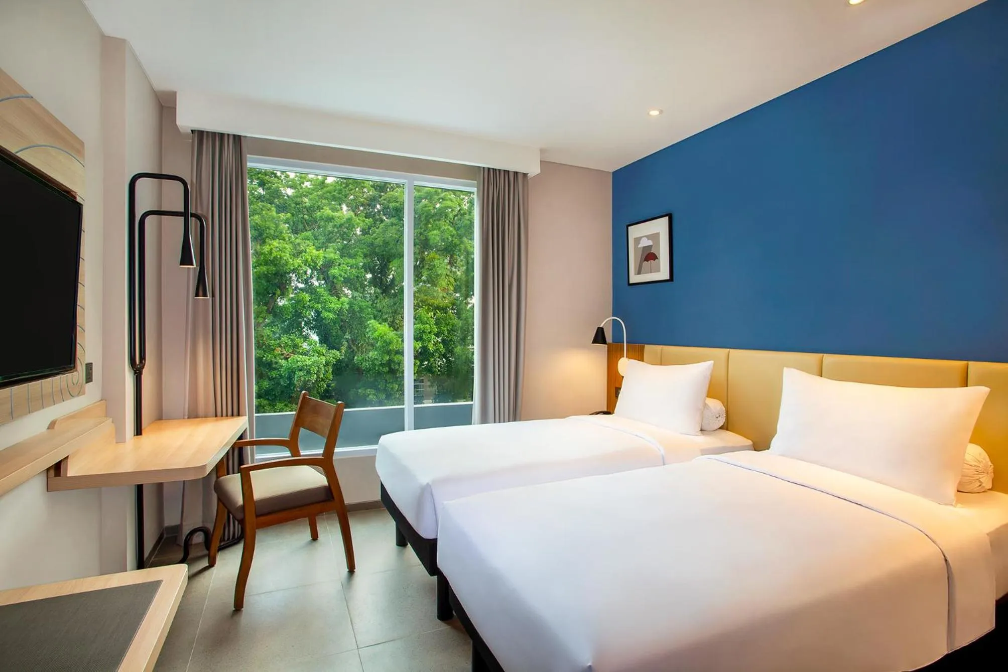 Bed in ibis Styles Bogor Pajajaran