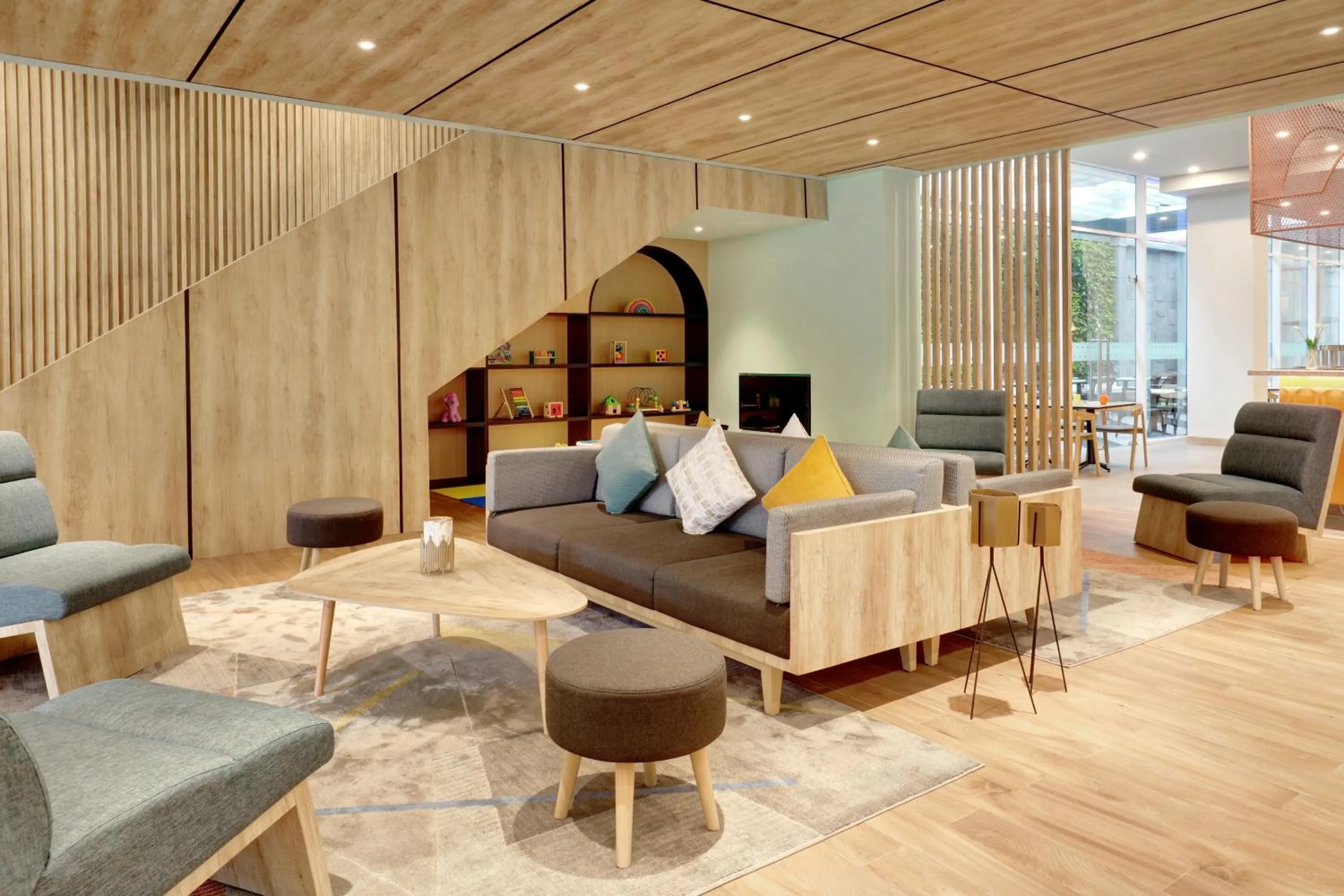 Lobby or reception in ibis Styles Bogor Pajajaran