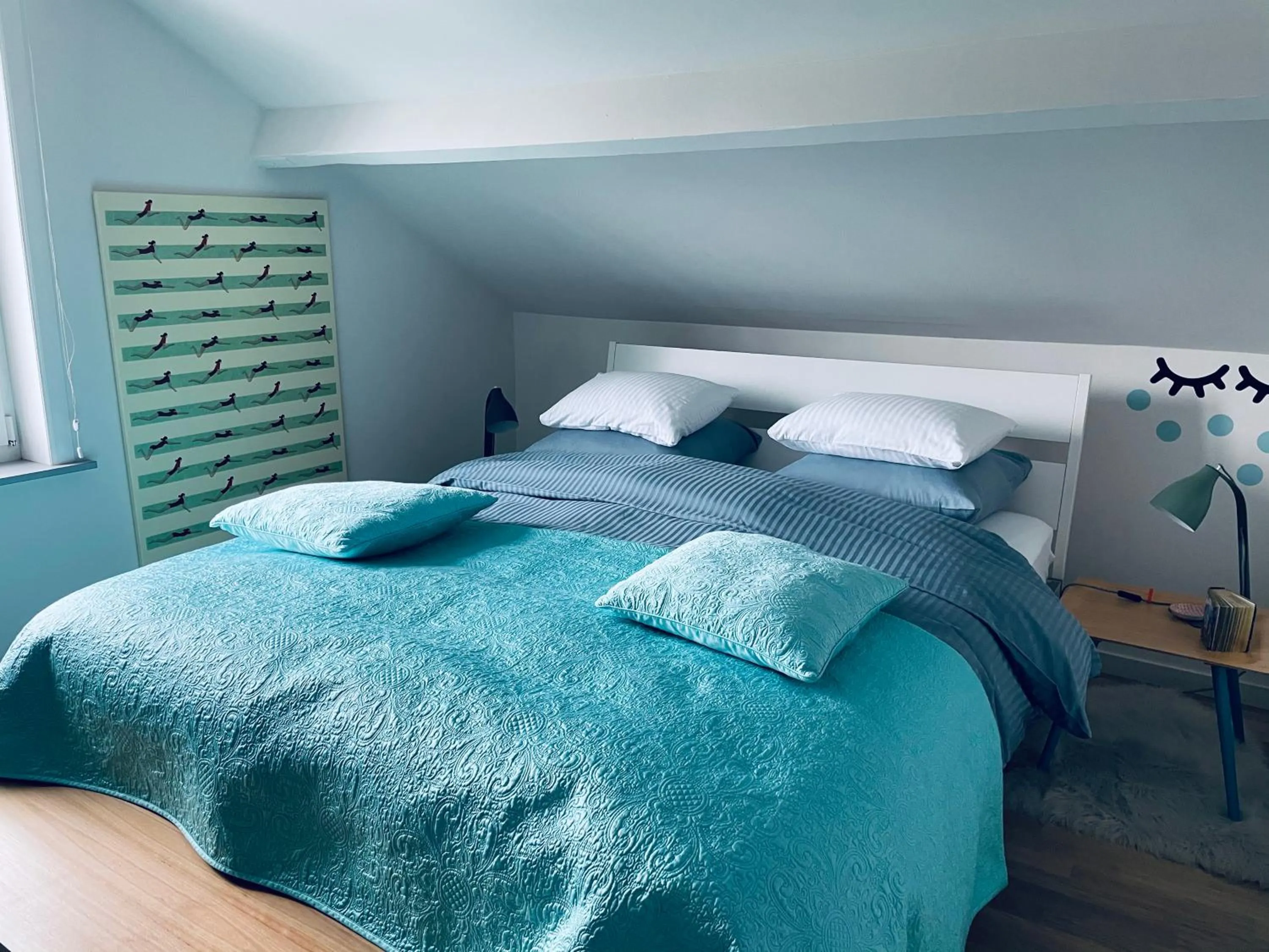 Bed in B&B Huize Van Damme