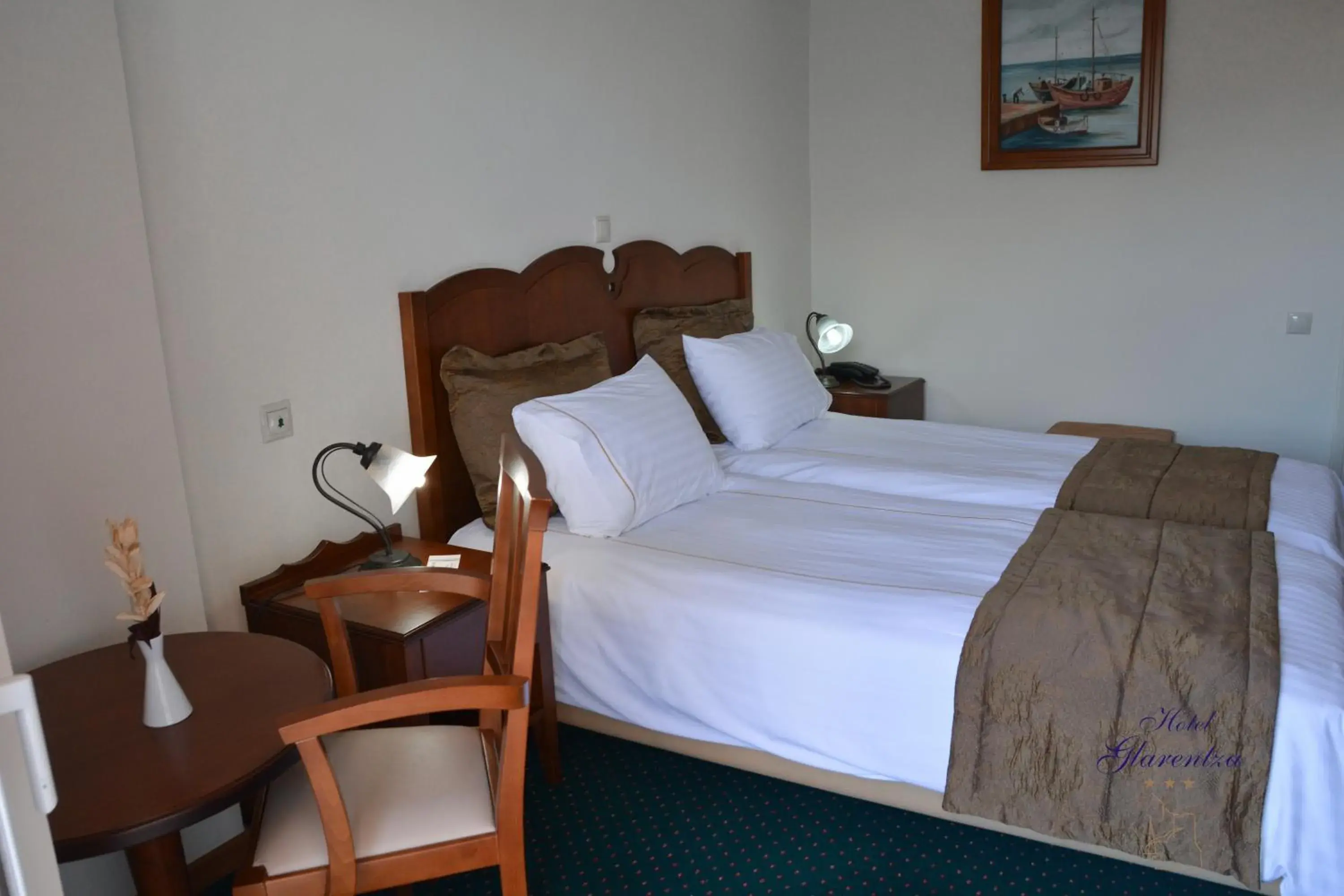 Twin Room with Sea View in GLARENTZA Twin Room with Sea View in GLARENTZA