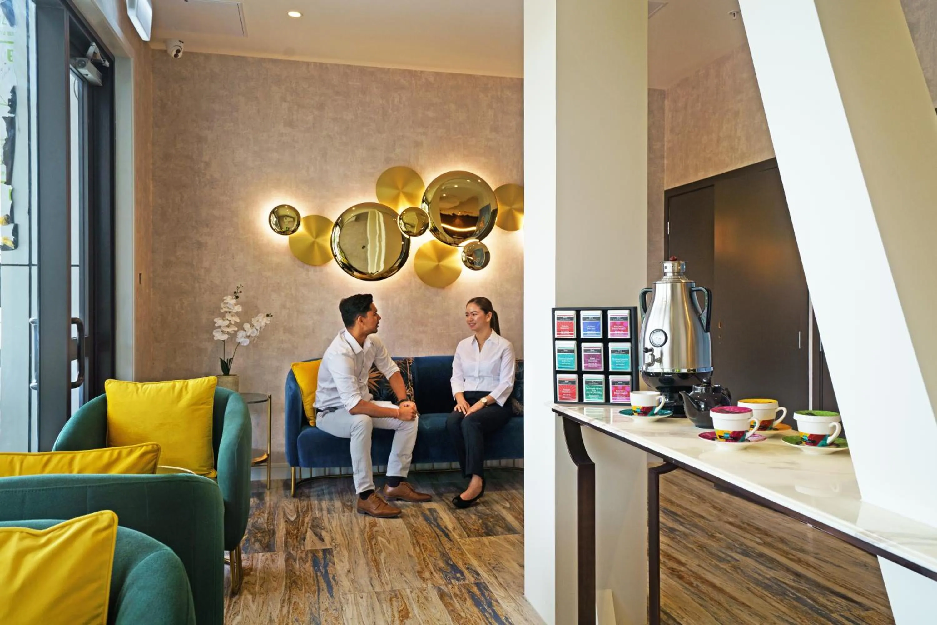 Lobby or reception in The Sebel Wellington Lower Hutt