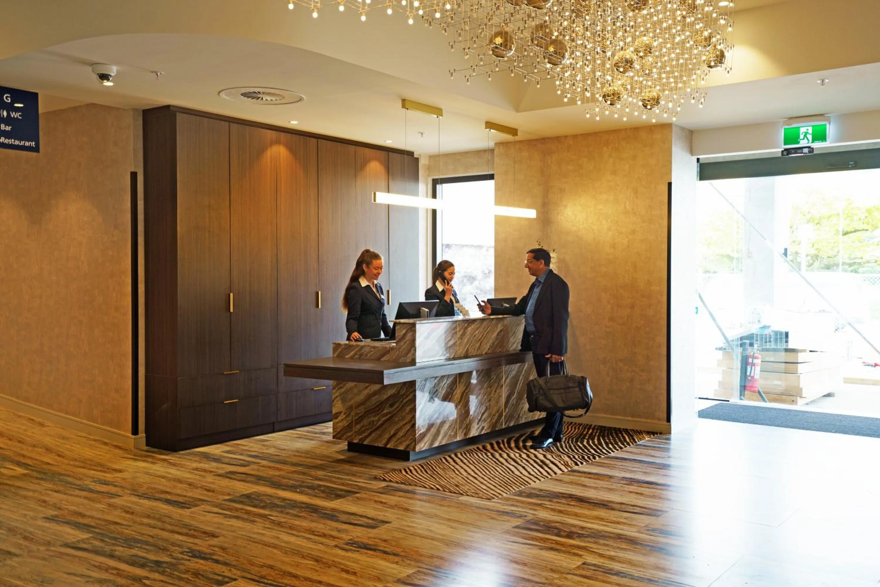 Lobby or reception in The Sebel Wellington Lower Hutt
