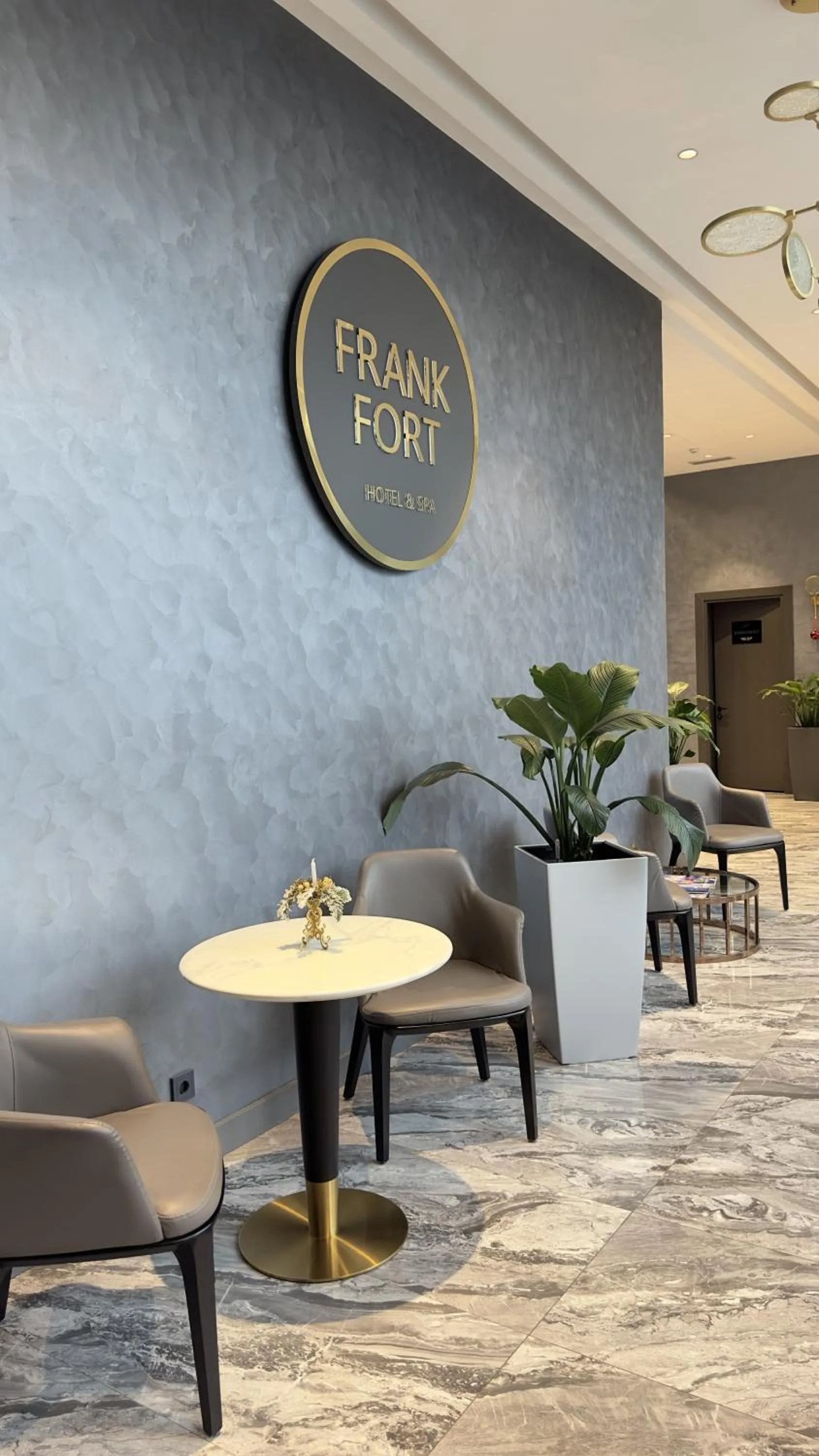 Property logo or sign in Frankfort Hotel and Spa