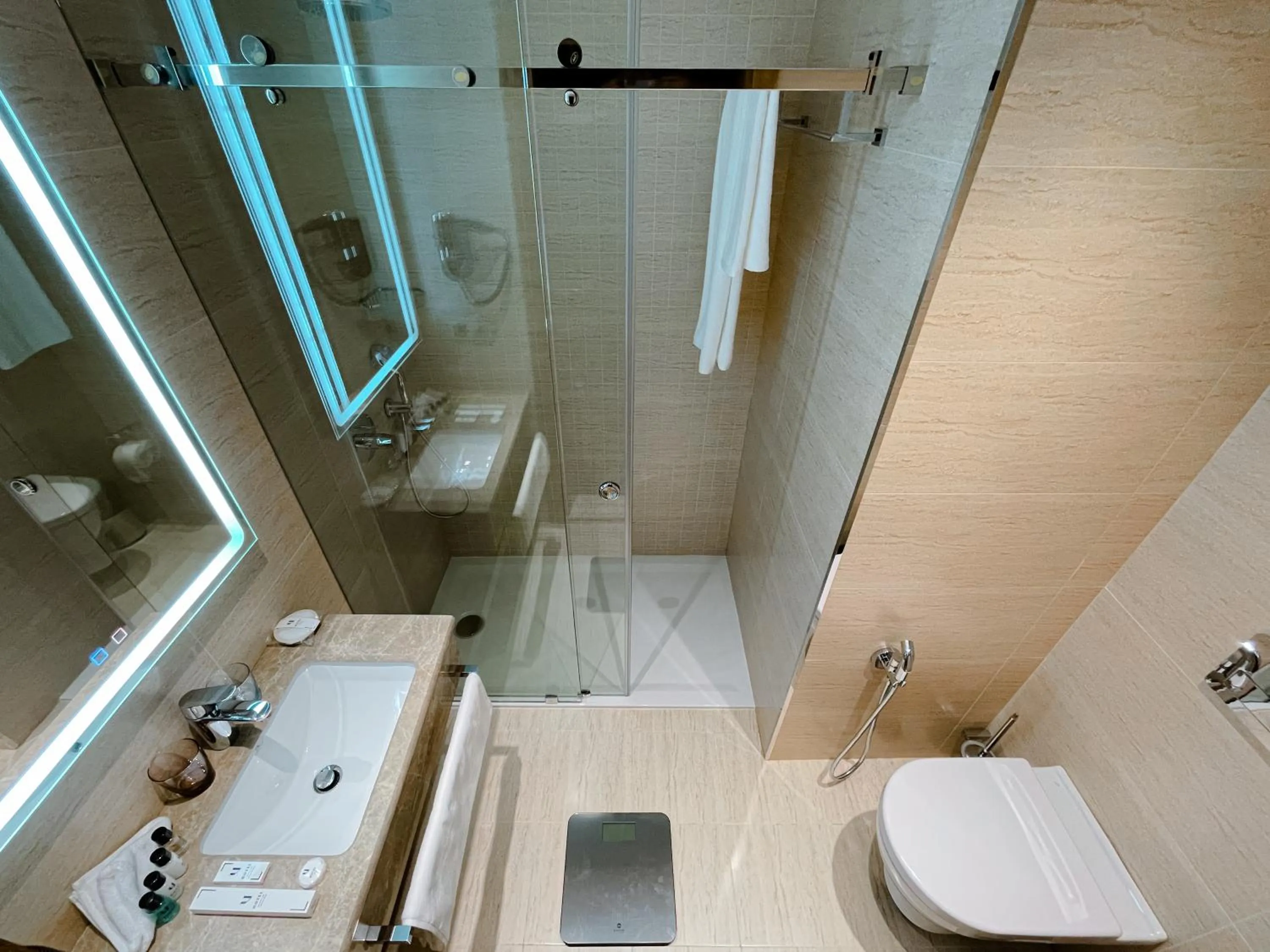 Shower in Frankfort Hotel and Spa