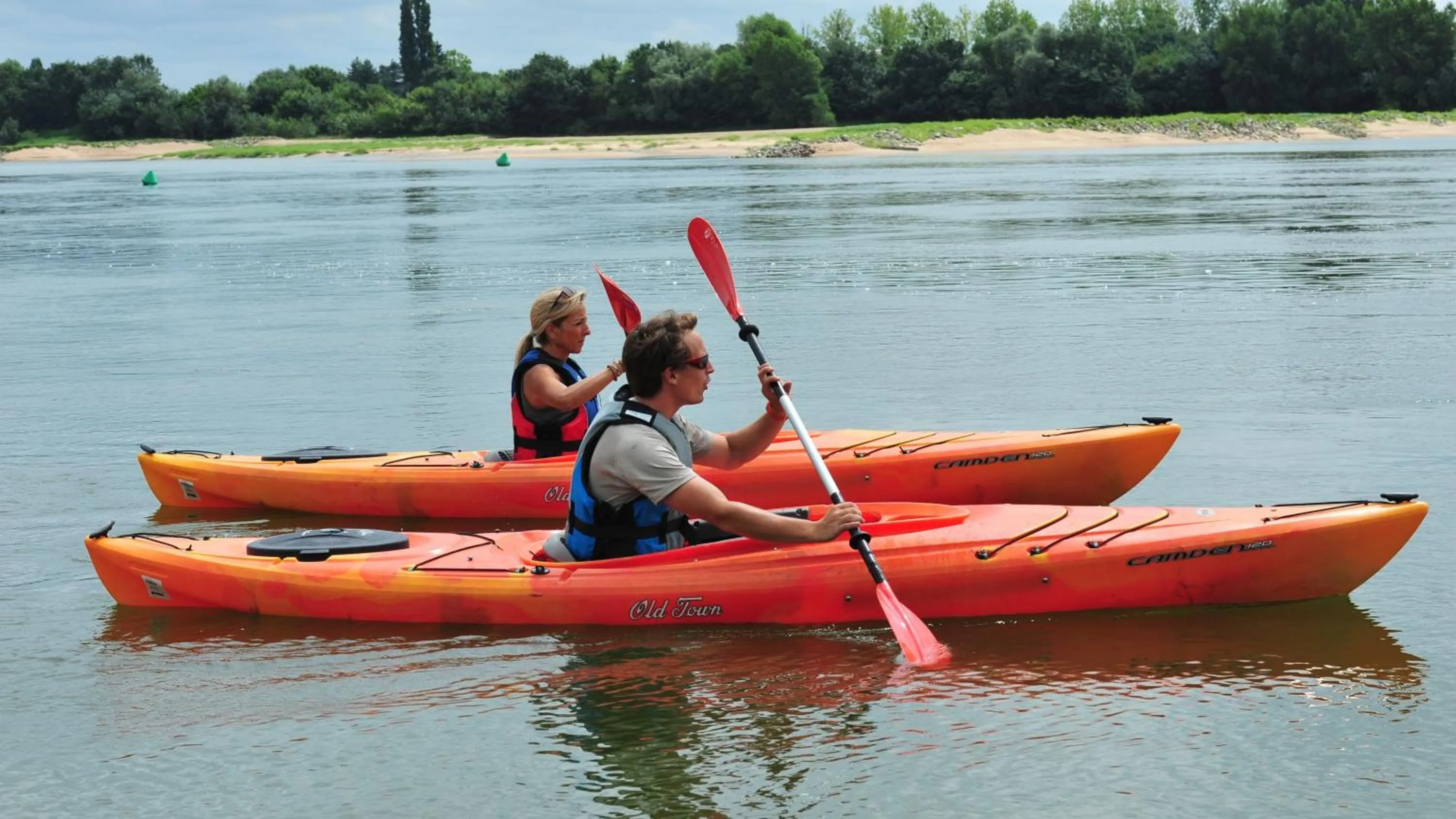 Canoeing in Camping de Montlouis-sur-Loire
