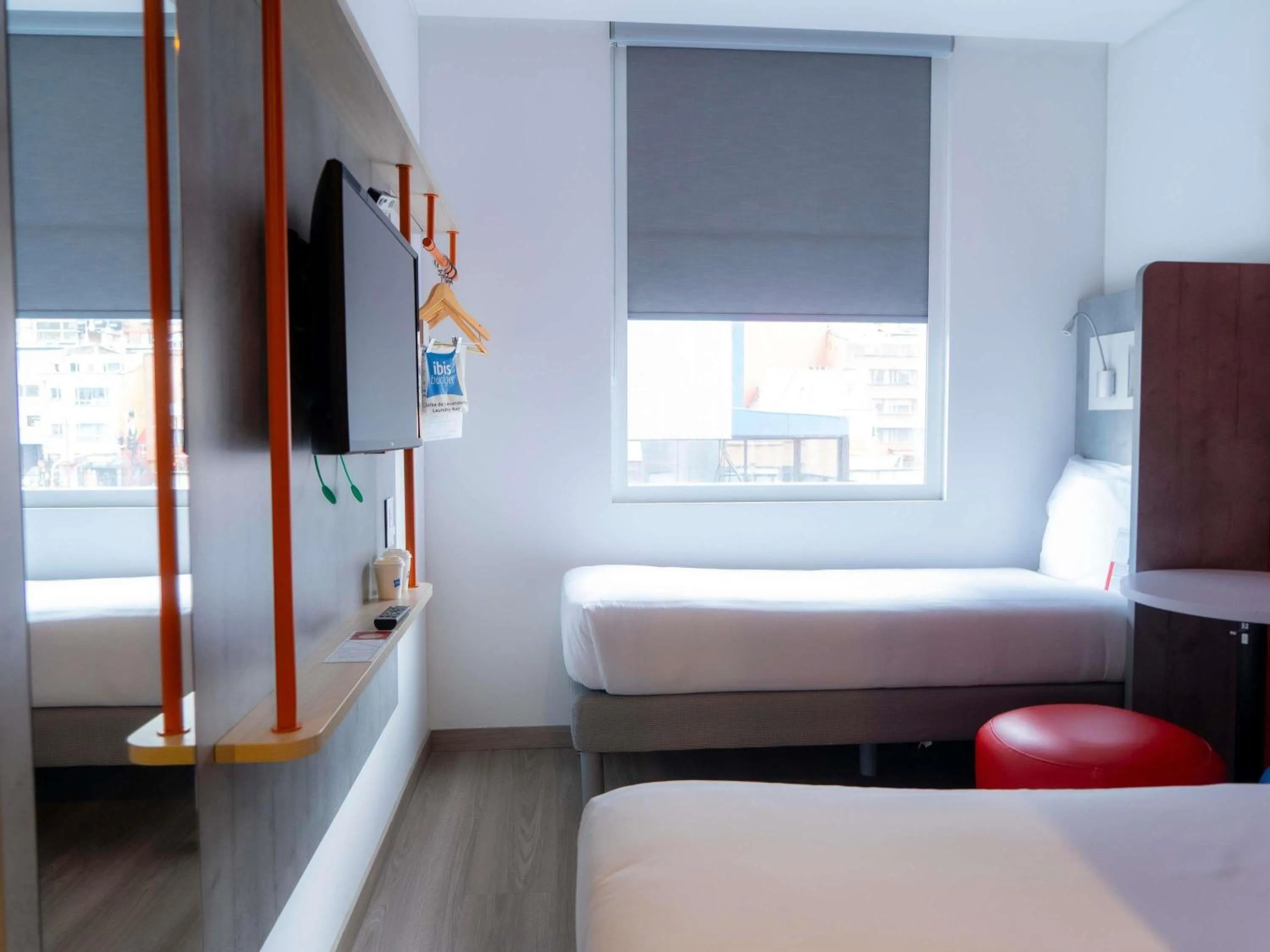 Bedroom, Bed in ibis budget Bogota Marly