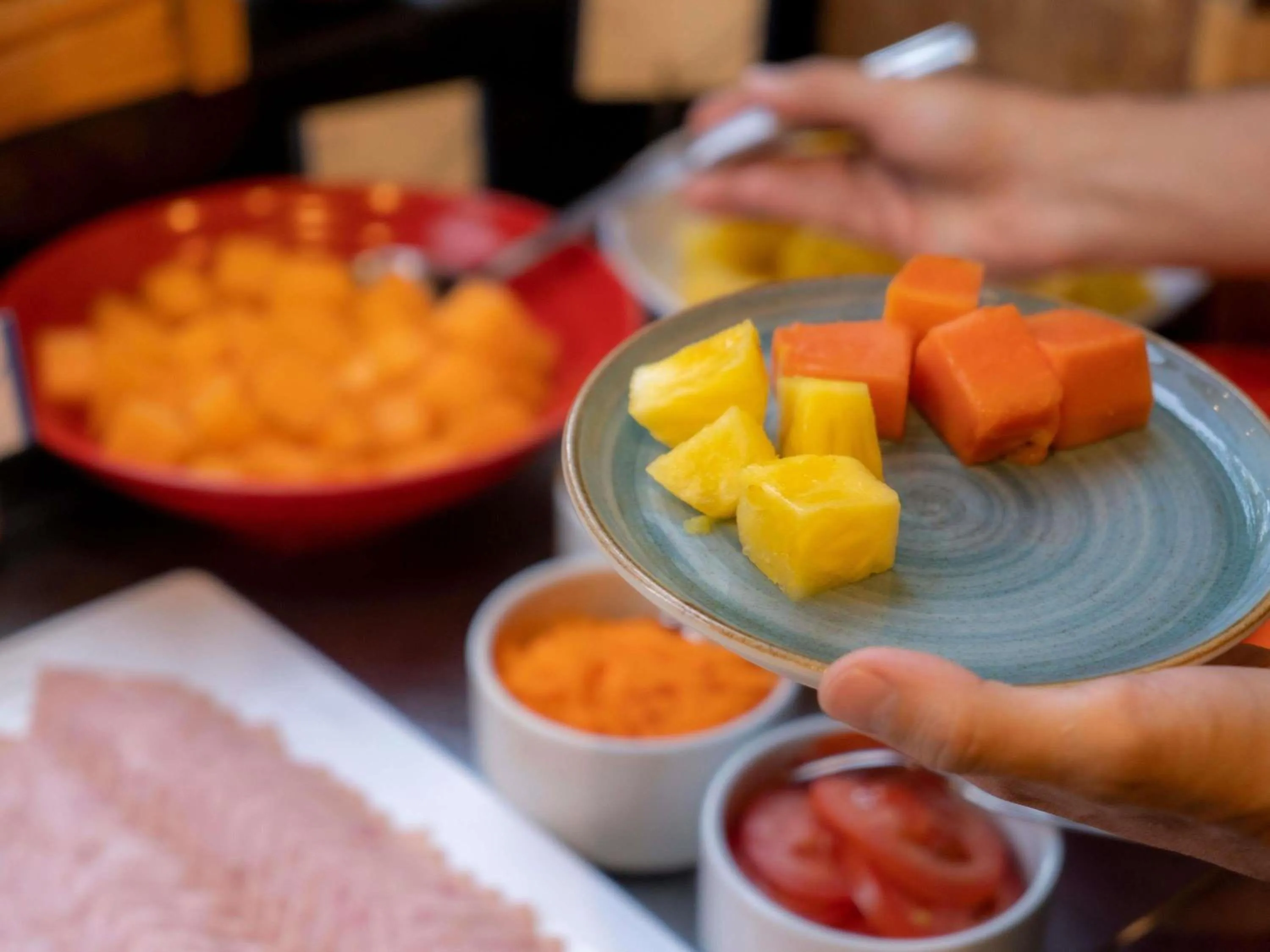 Breakfast in ibis budget Bogota Marly