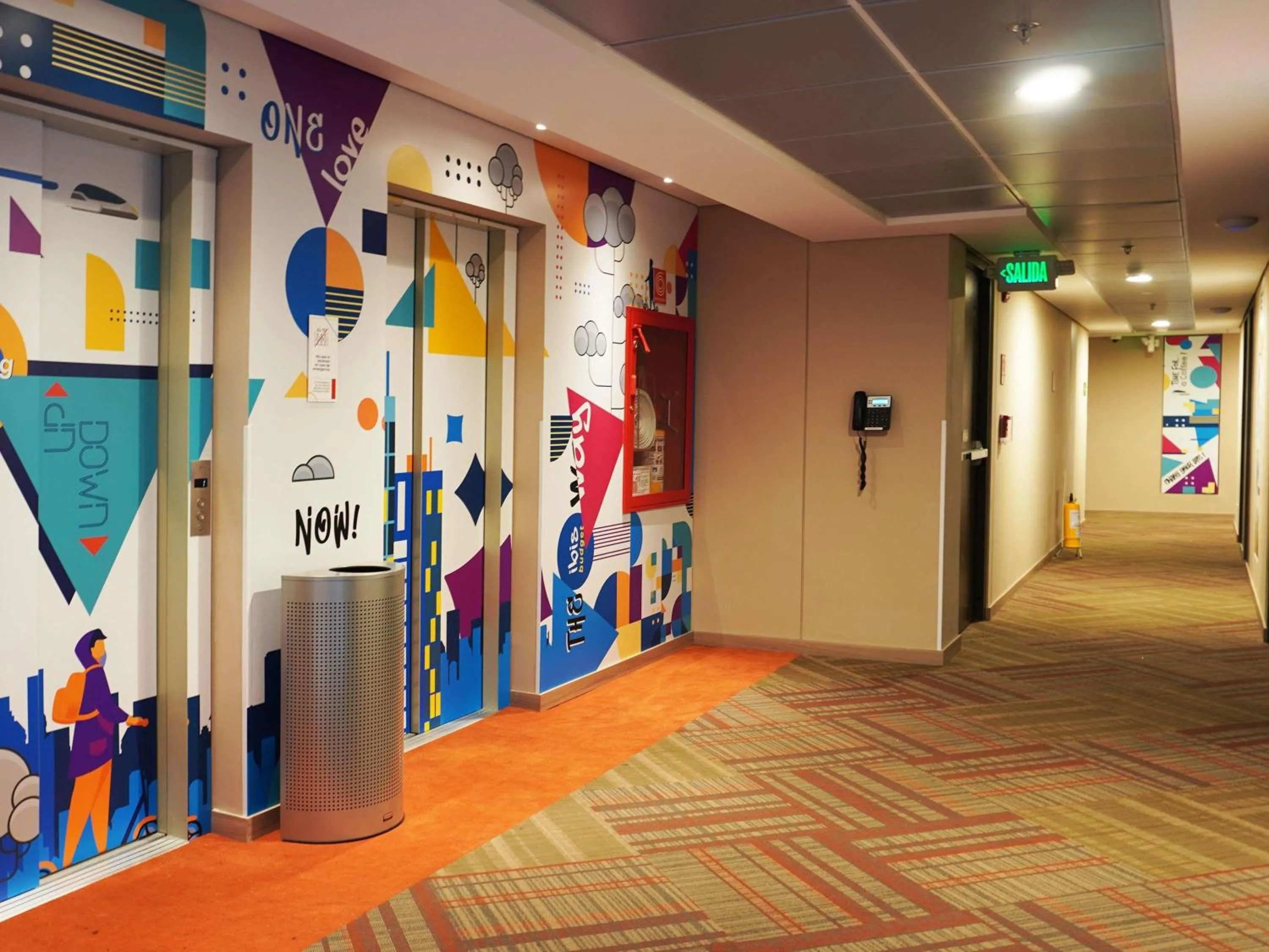 Bedroom in ibis budget Bogota Marly