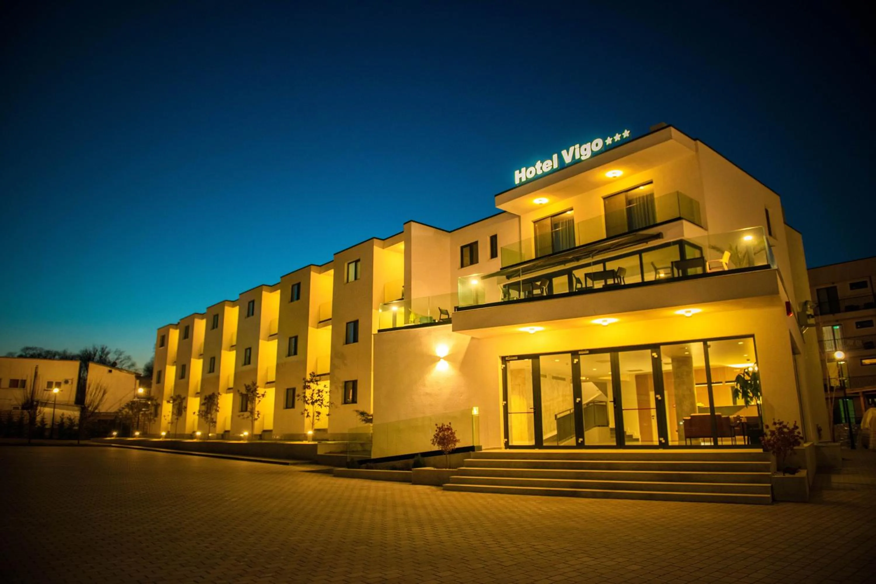 Property building in Hotel Vigo