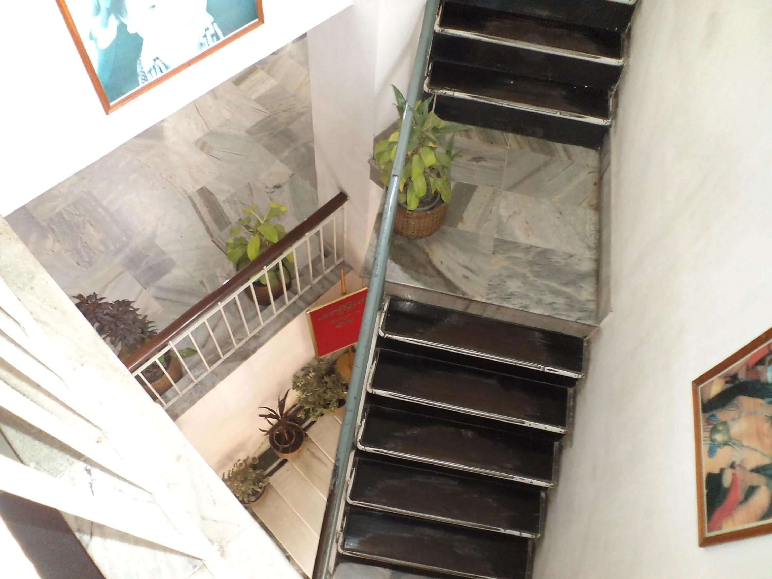 Patio in Hotel Mahalaxmi Indo Myanmar