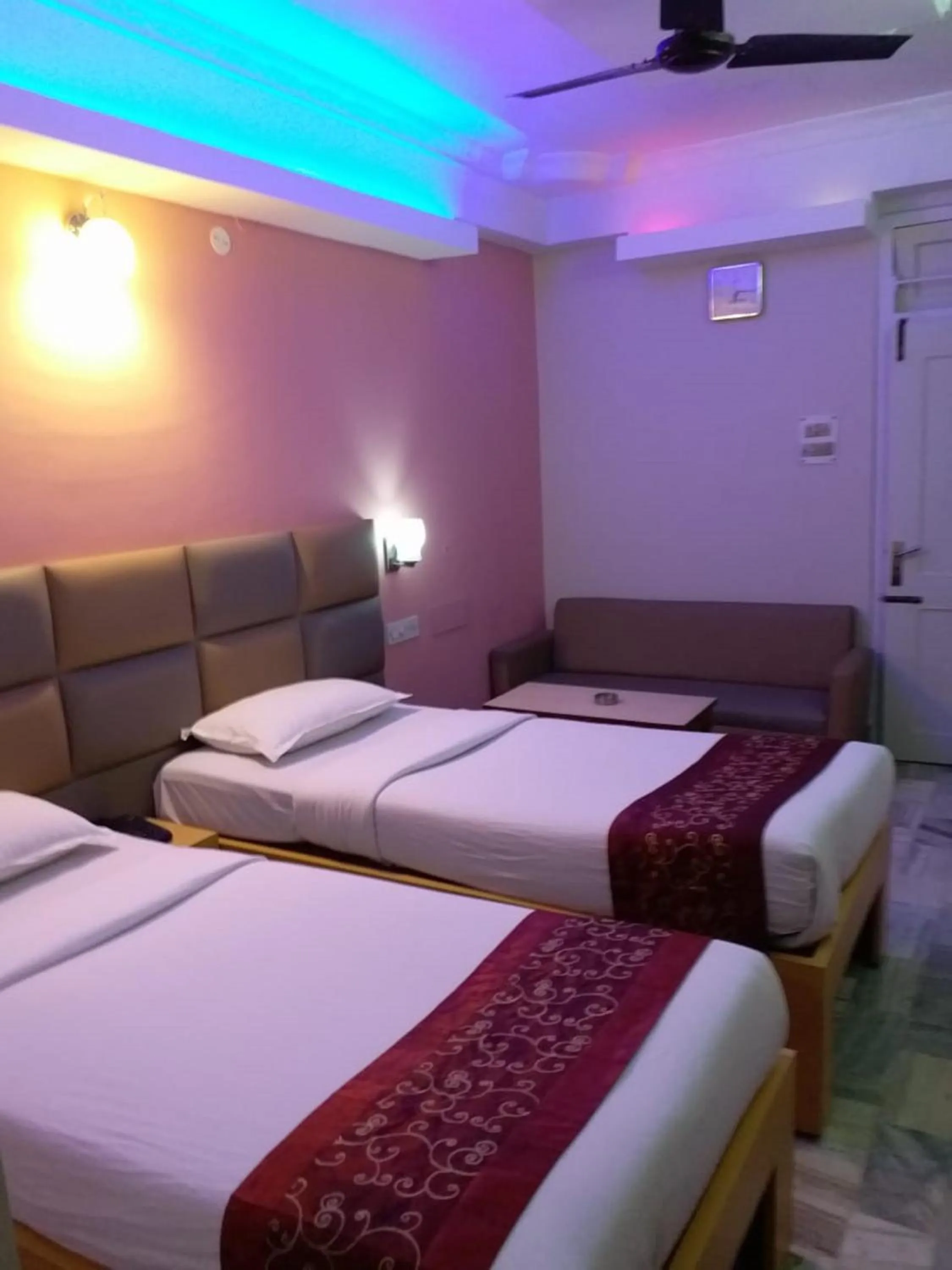 Bedroom, Bed in Hotel Mahalaxmi Indo Myanmar