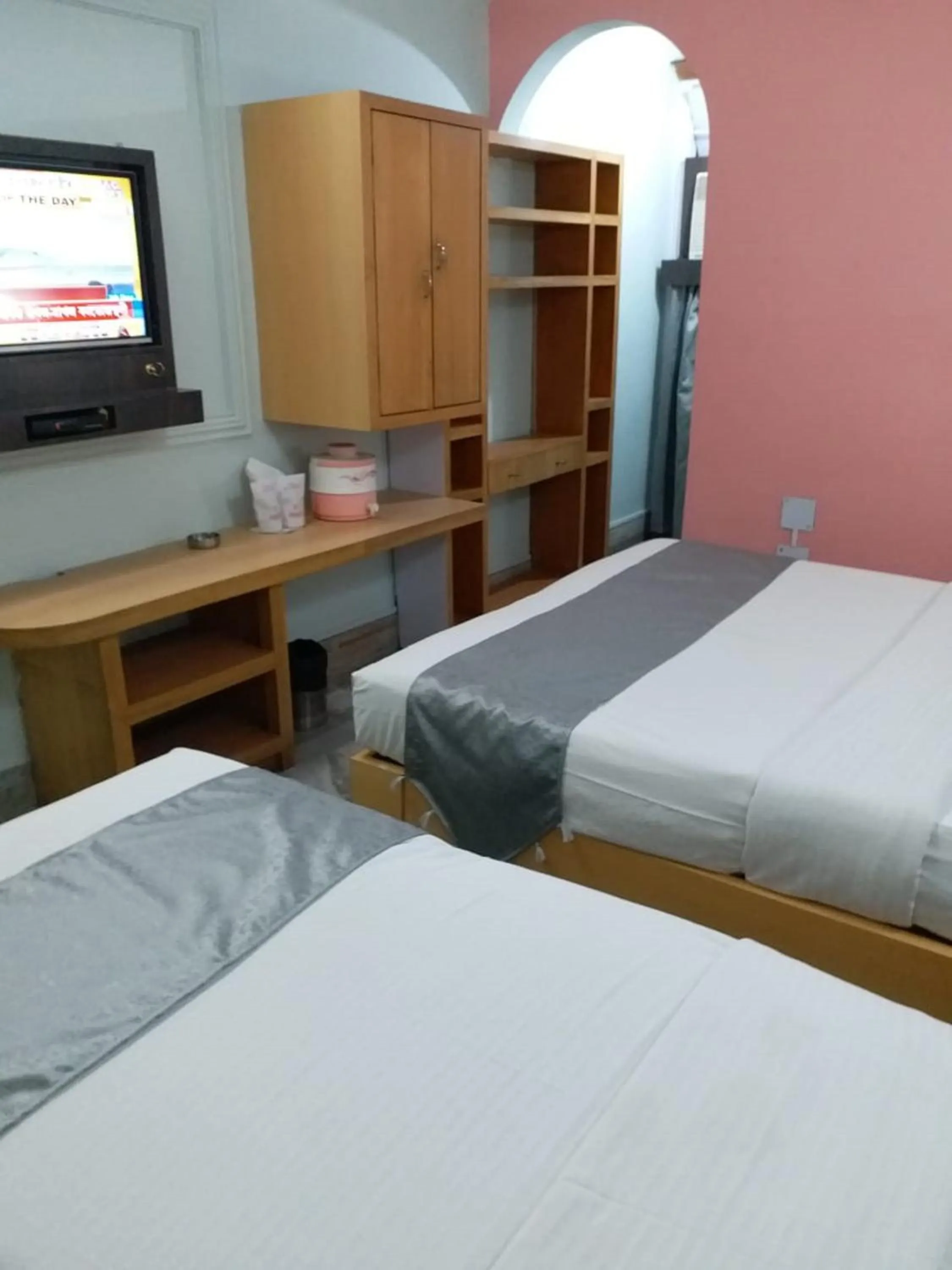 Bedroom, Bed in Hotel Mahalaxmi Indo Myanmar