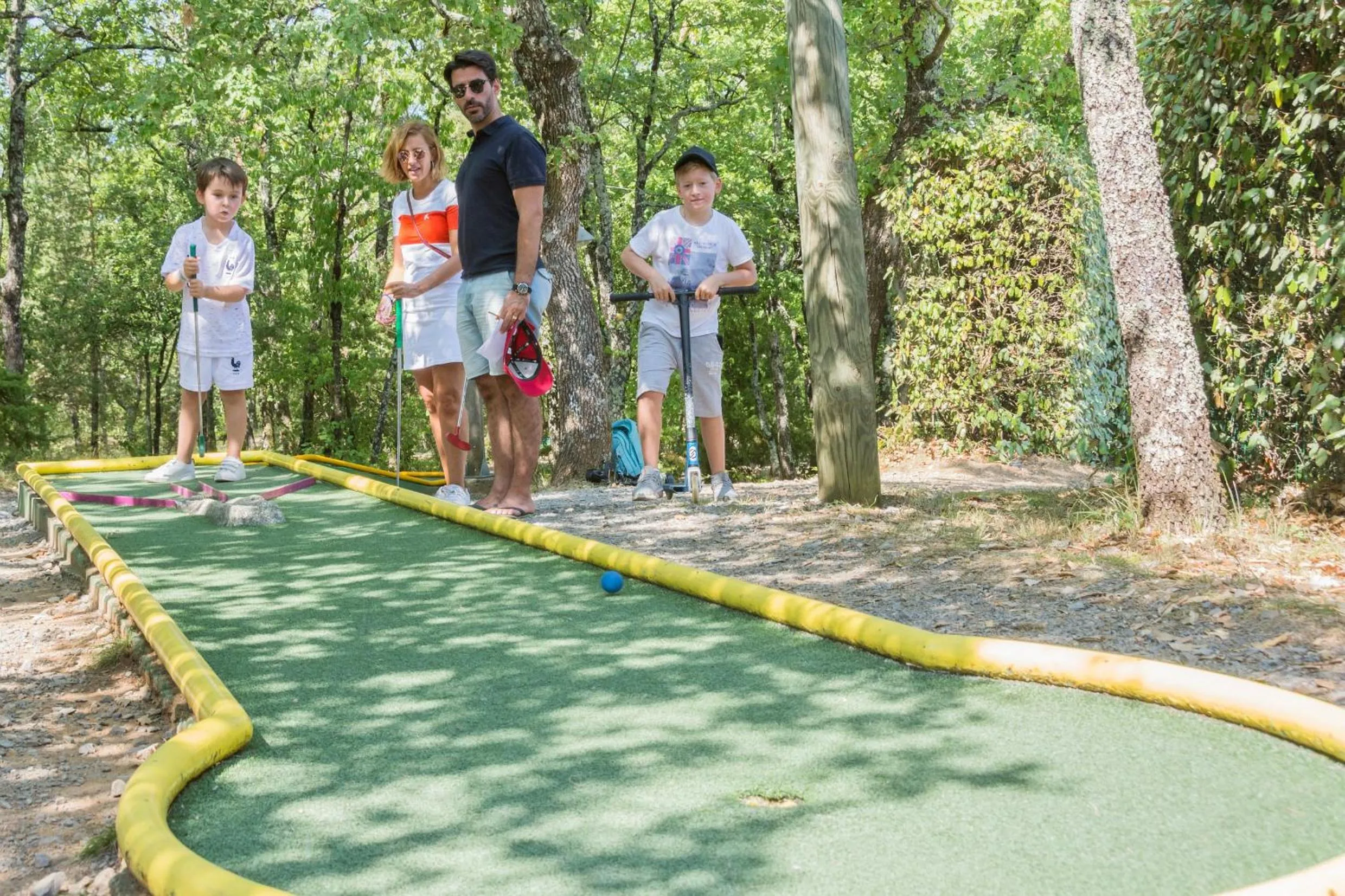 Minigolf in SOWELL HOTELS Ardèche