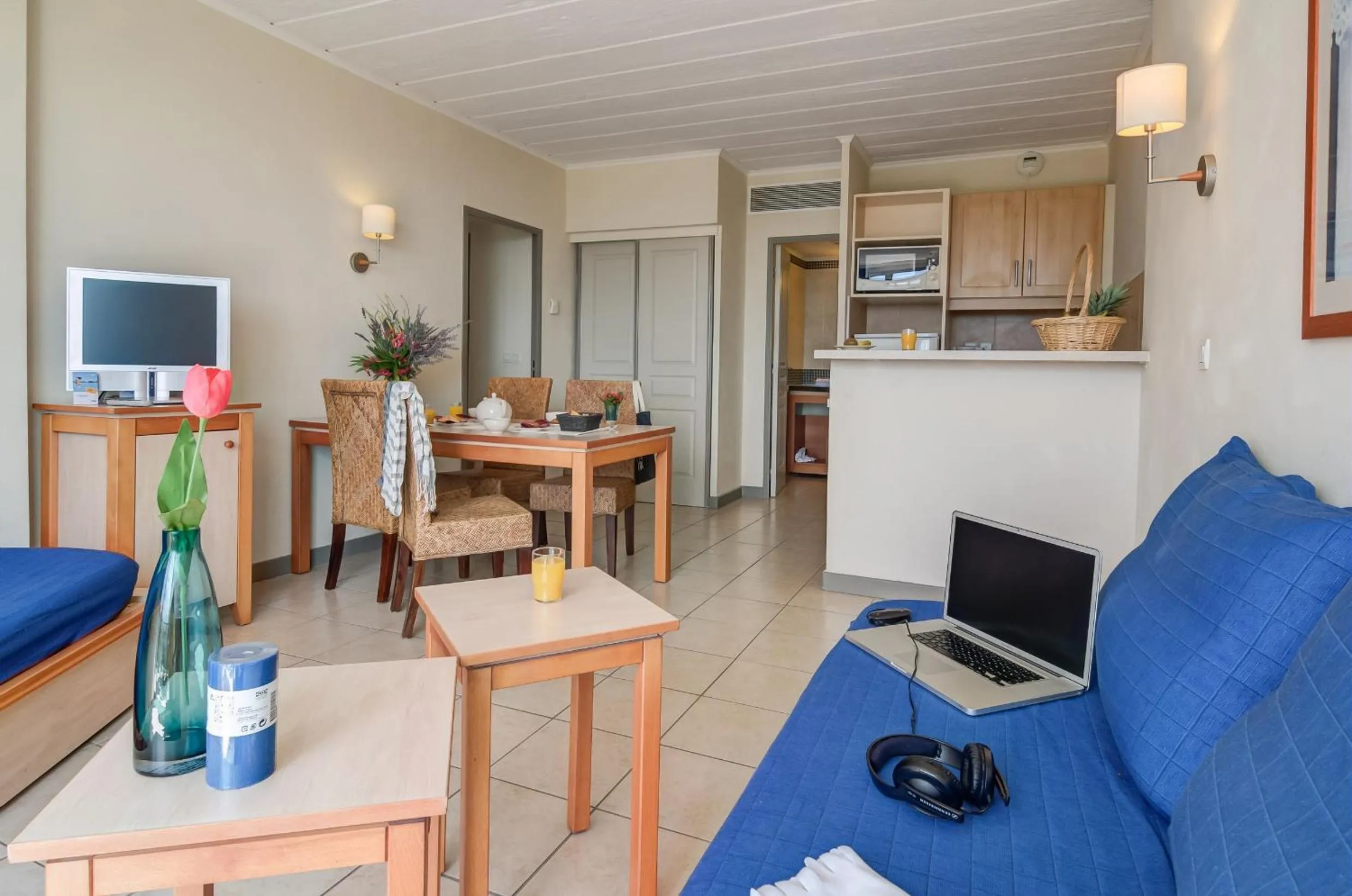 Living room in SOWELL HOTELS Ardèche