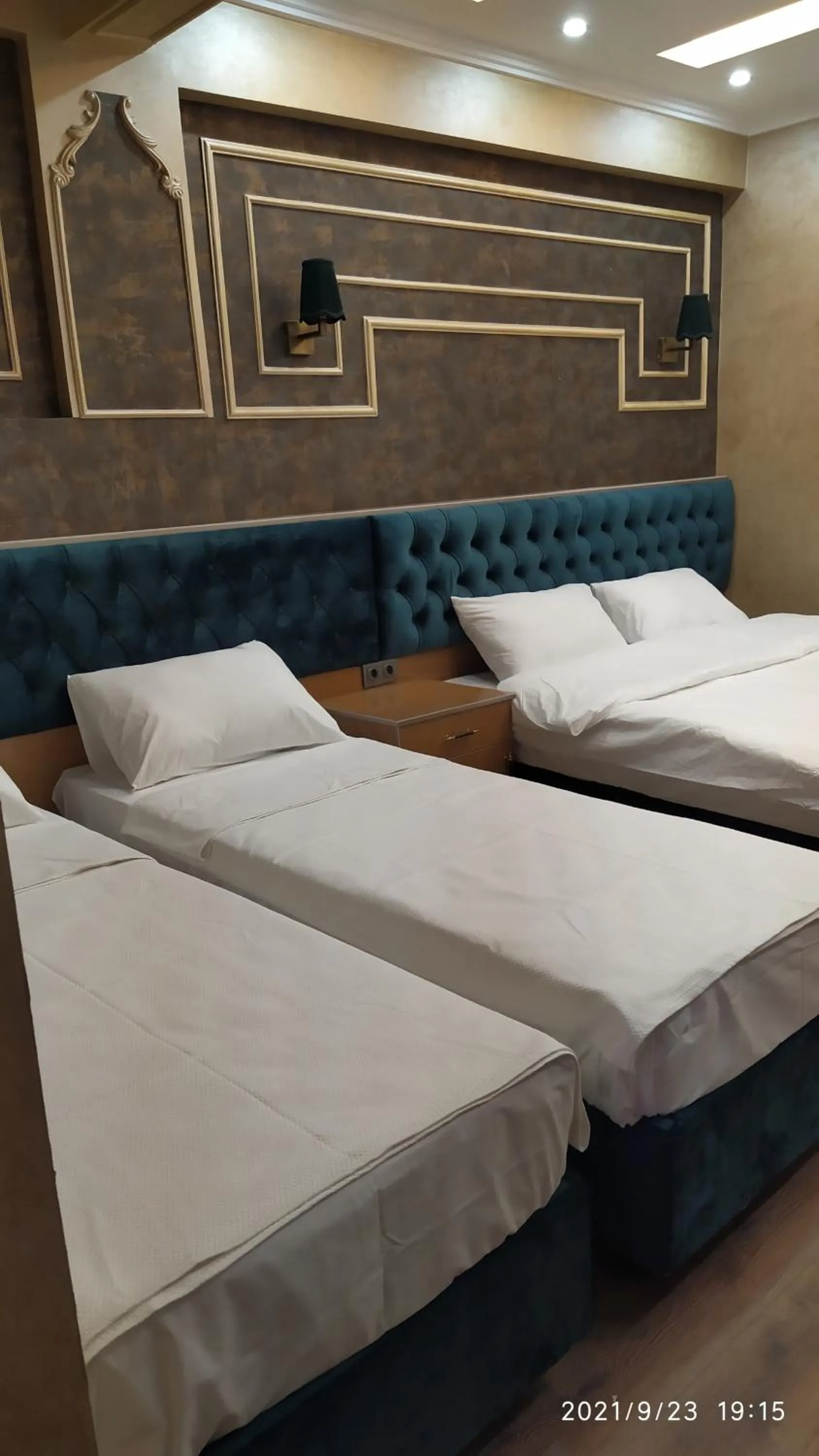 Bed in BoNaMi Hotel