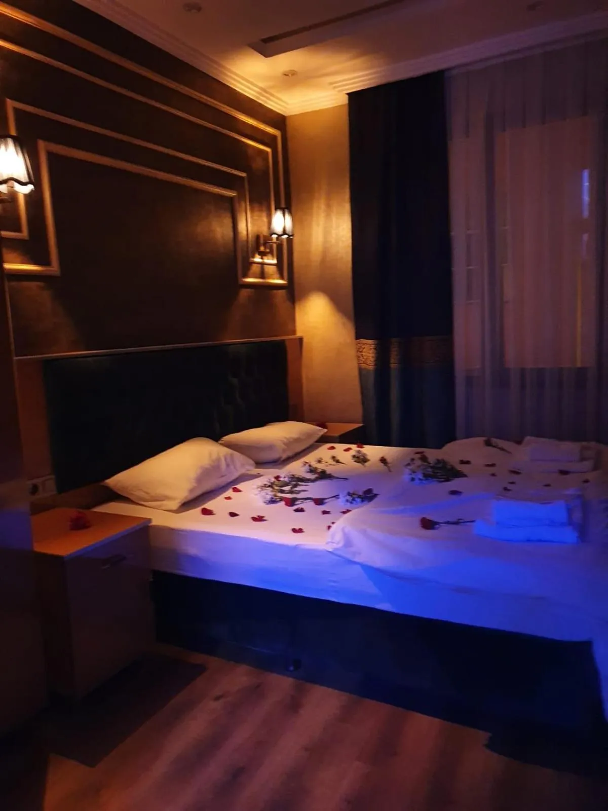 Bed in BoNaMi Hotel