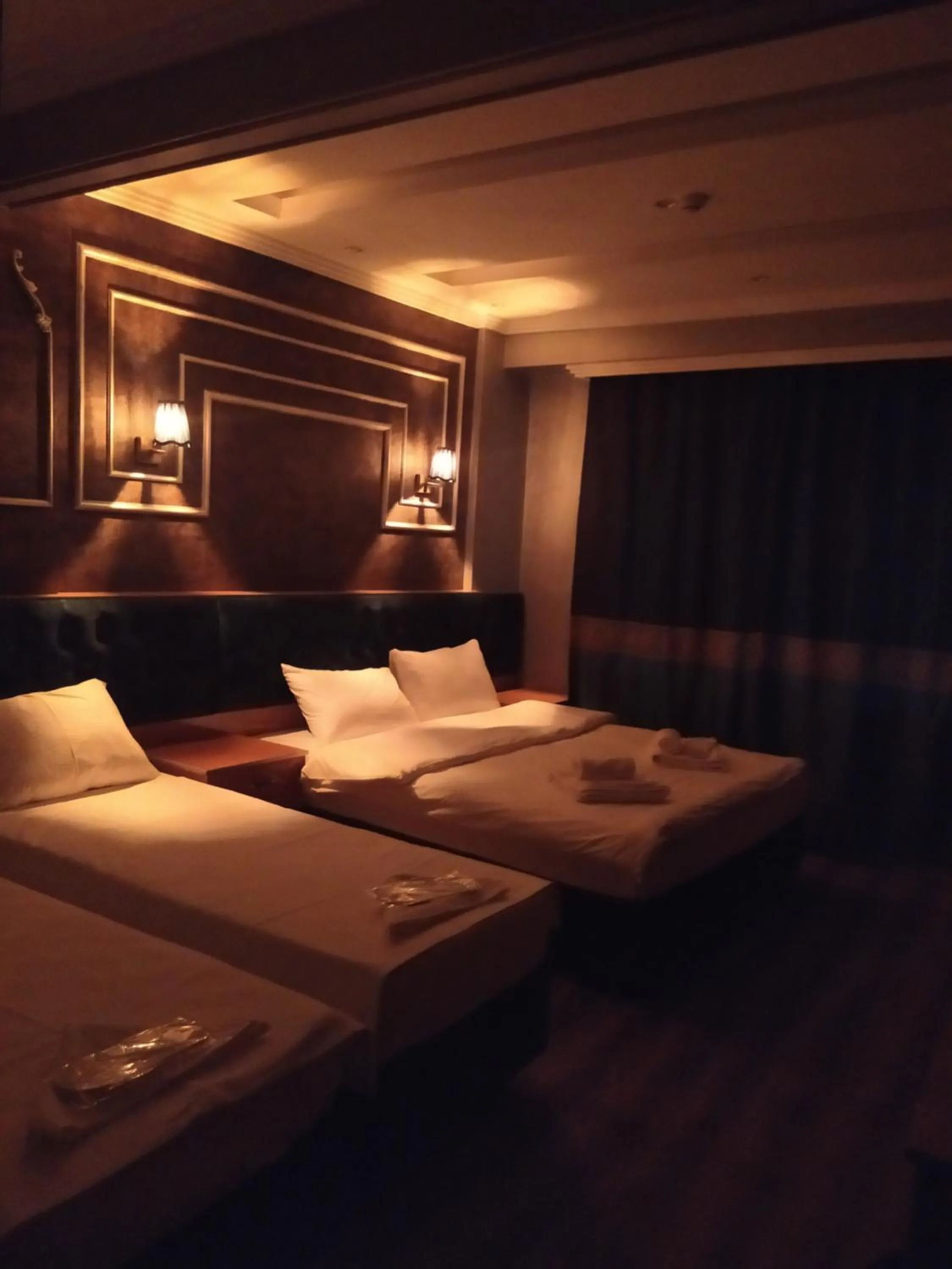 Bed in BoNaMi Hotel