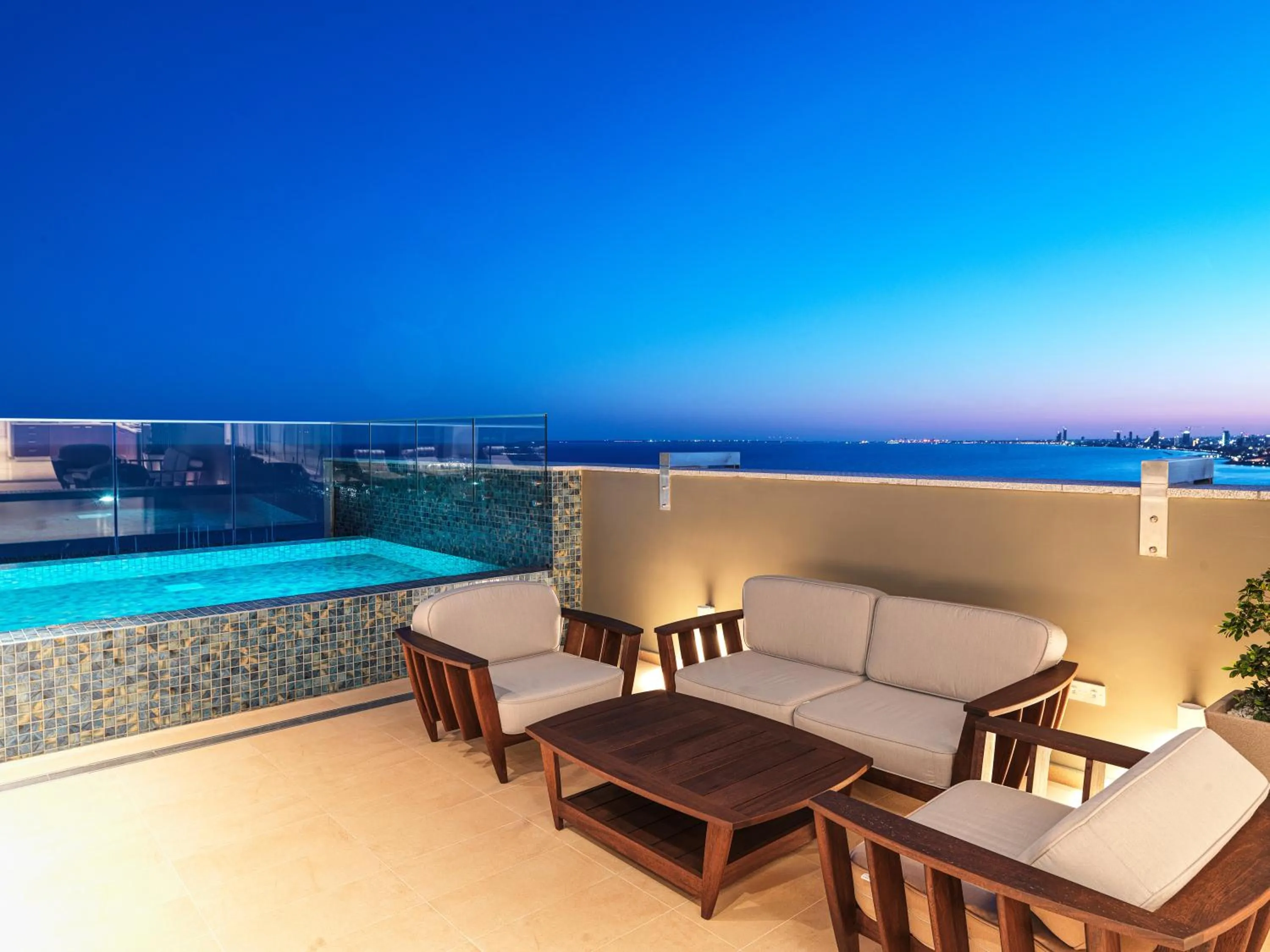 Swimming pool in The Tower at St Raphael Resort