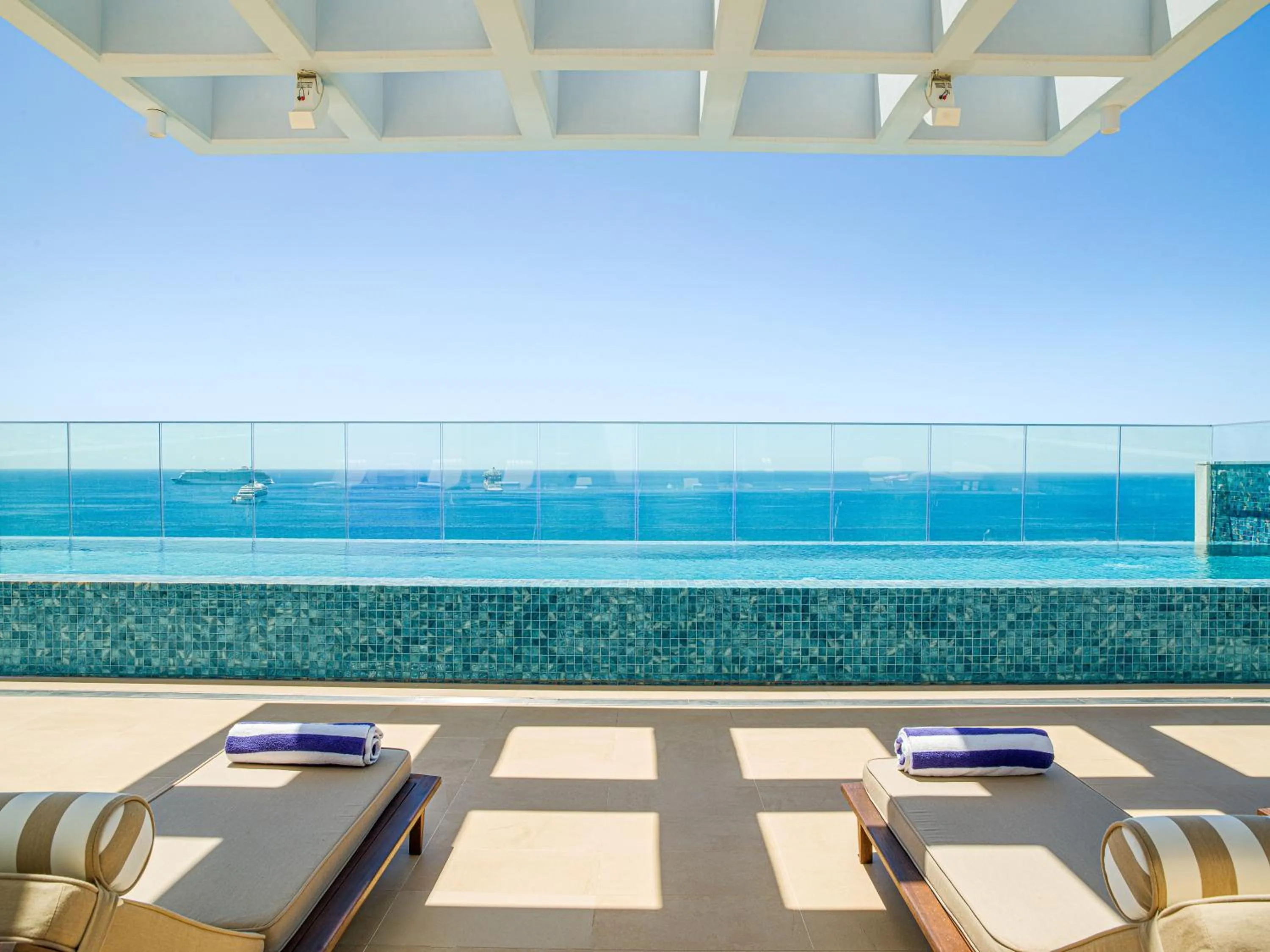 Swimming pool in The Tower at St Raphael Resort