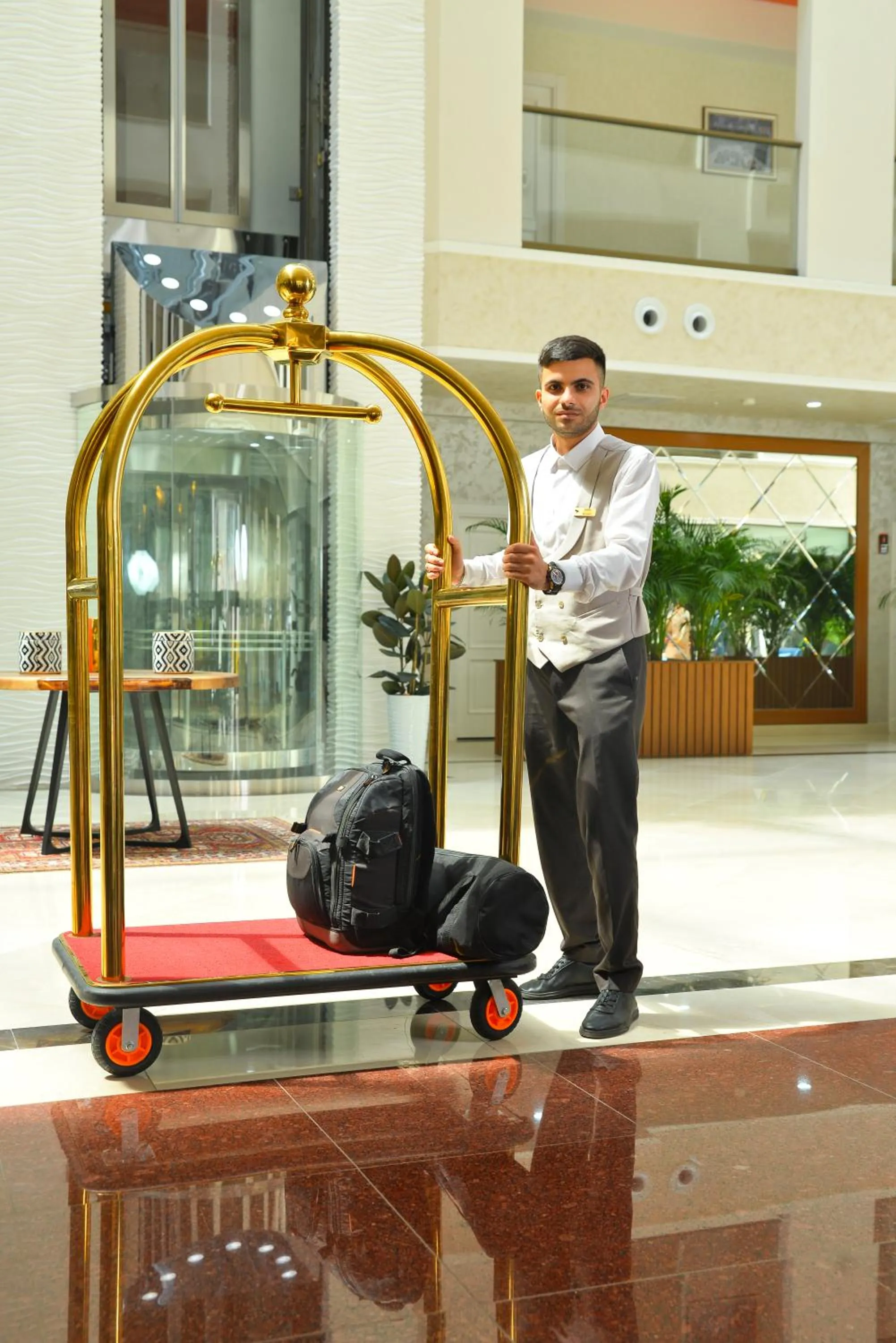 Lobby or reception in Arion Hotel Baku