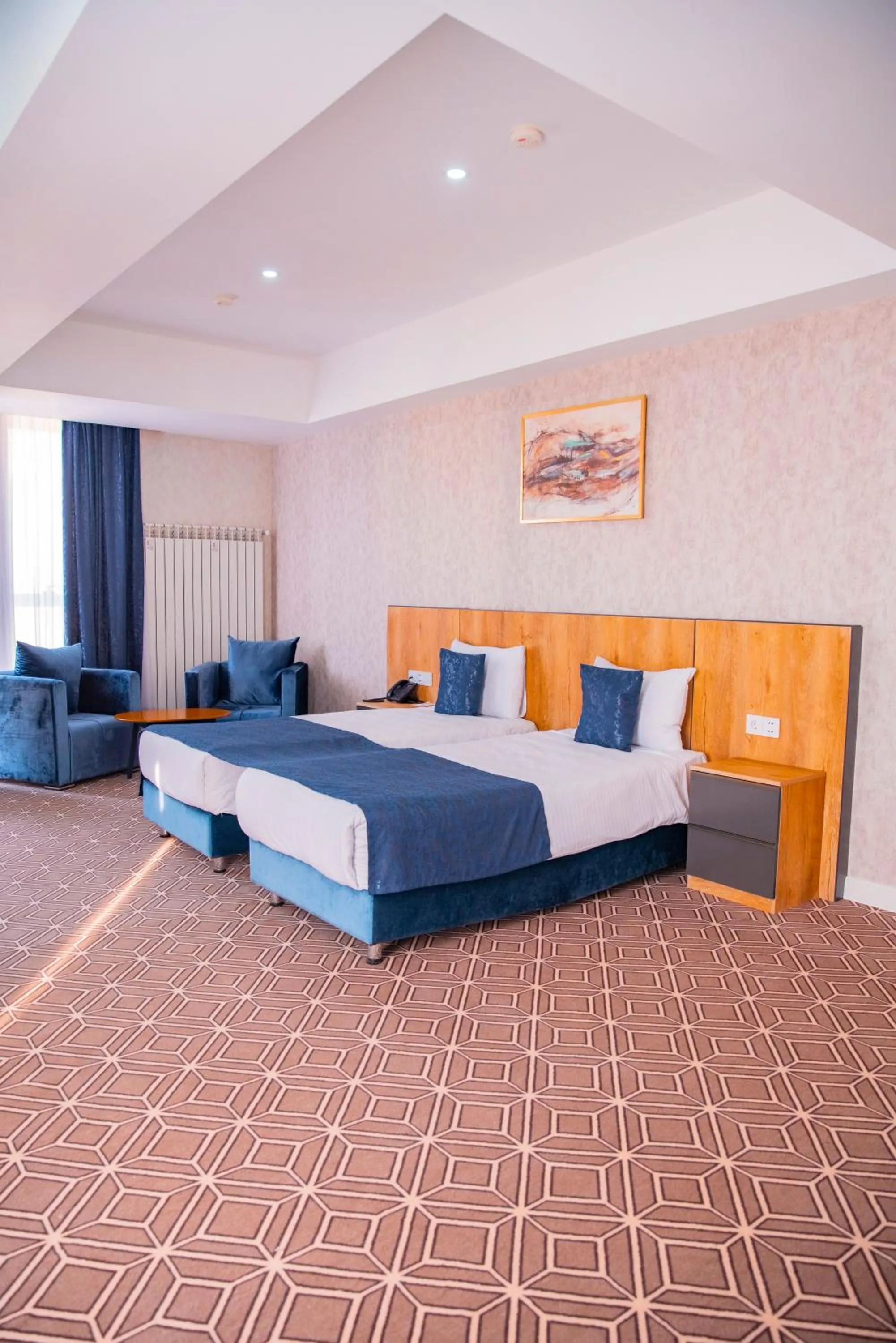 Bed in Arion Hotel Baku