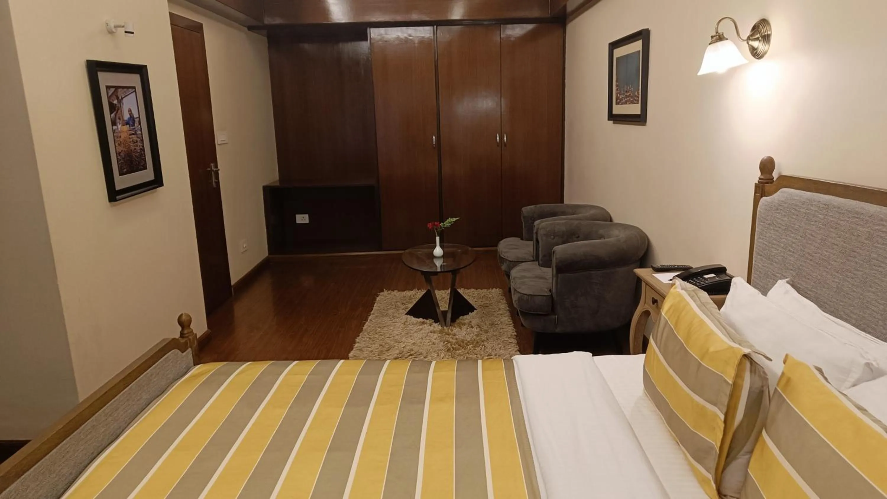 Bed in Hotel Polo Towers Shillong