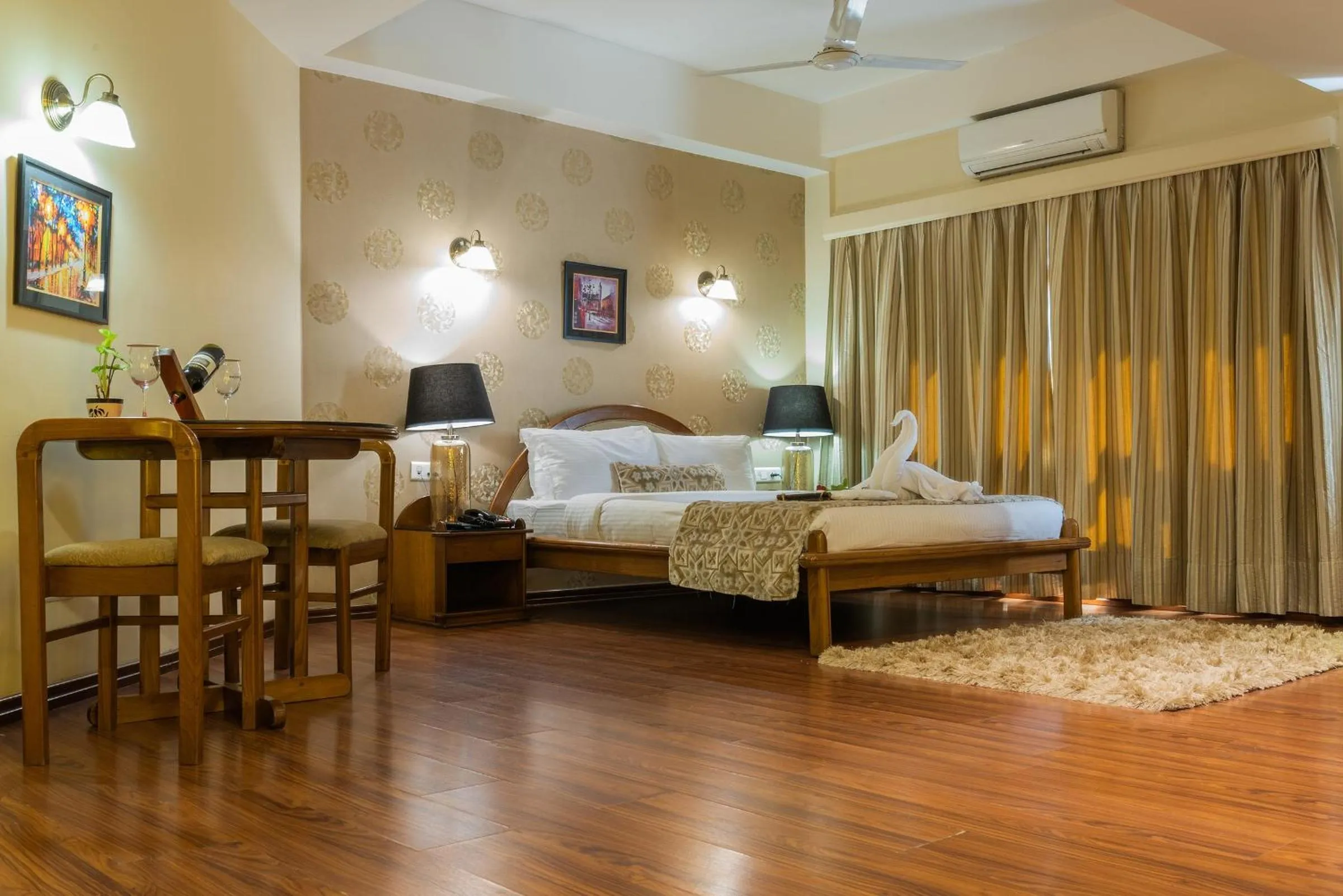 Bed in Hotel Polo Towers Shillong